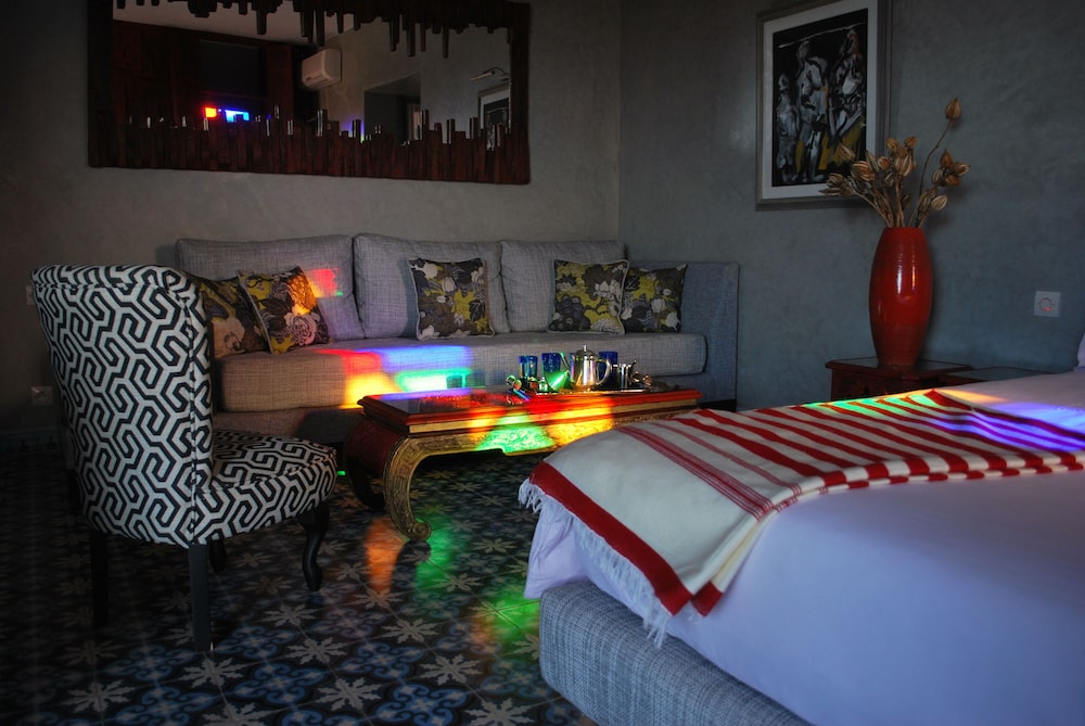 جناح بسريرين منفصلين بشرفة مع أريكة، Casa Taos 2/2