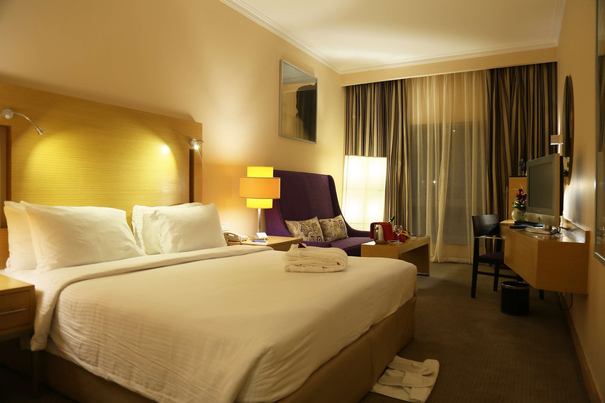 غرفة تنفيذية بسرير كينج مع دخول الصالة، Radisson Blu Heliopolis 4/10