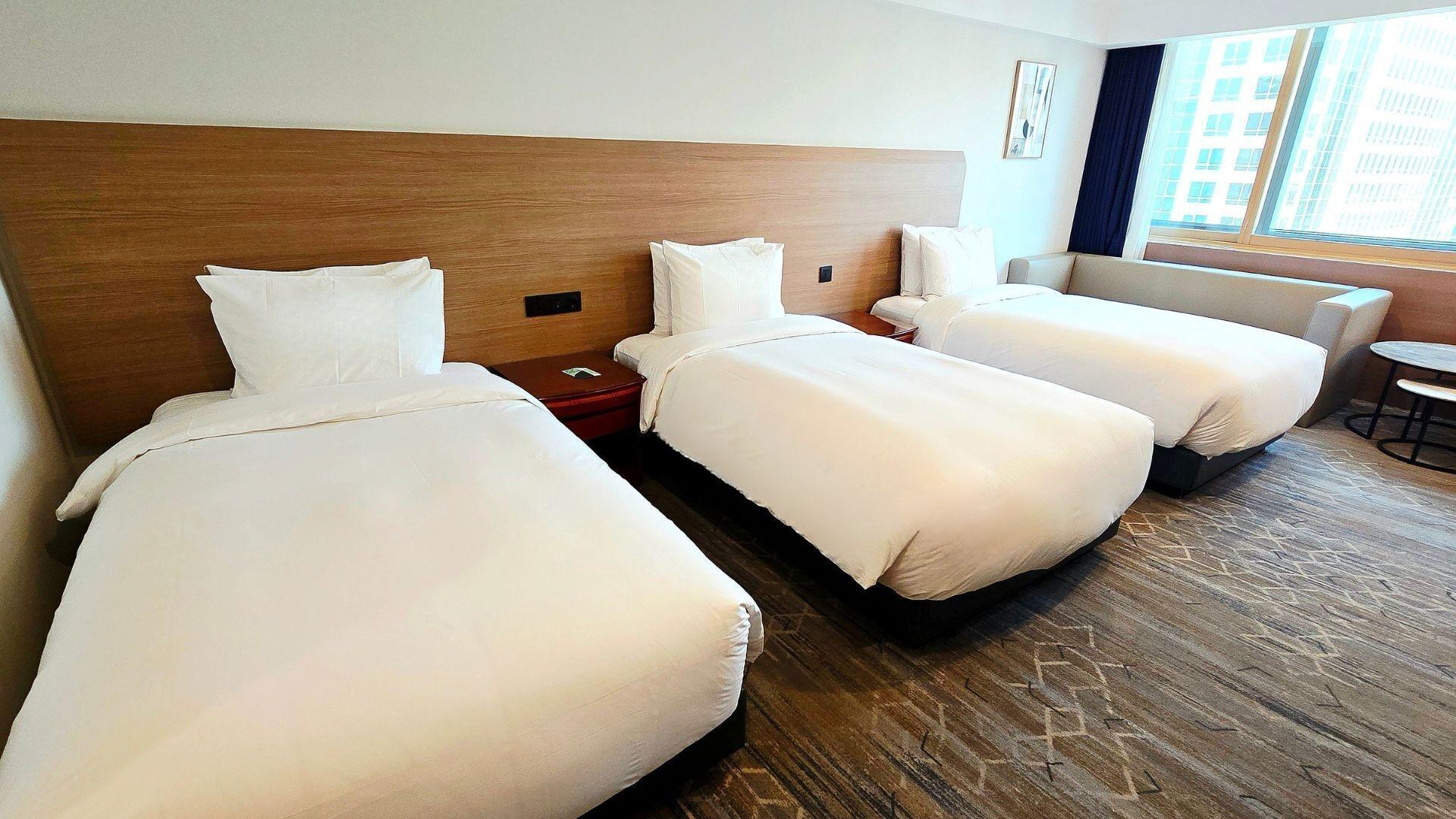 Room, Triple, Bathtub