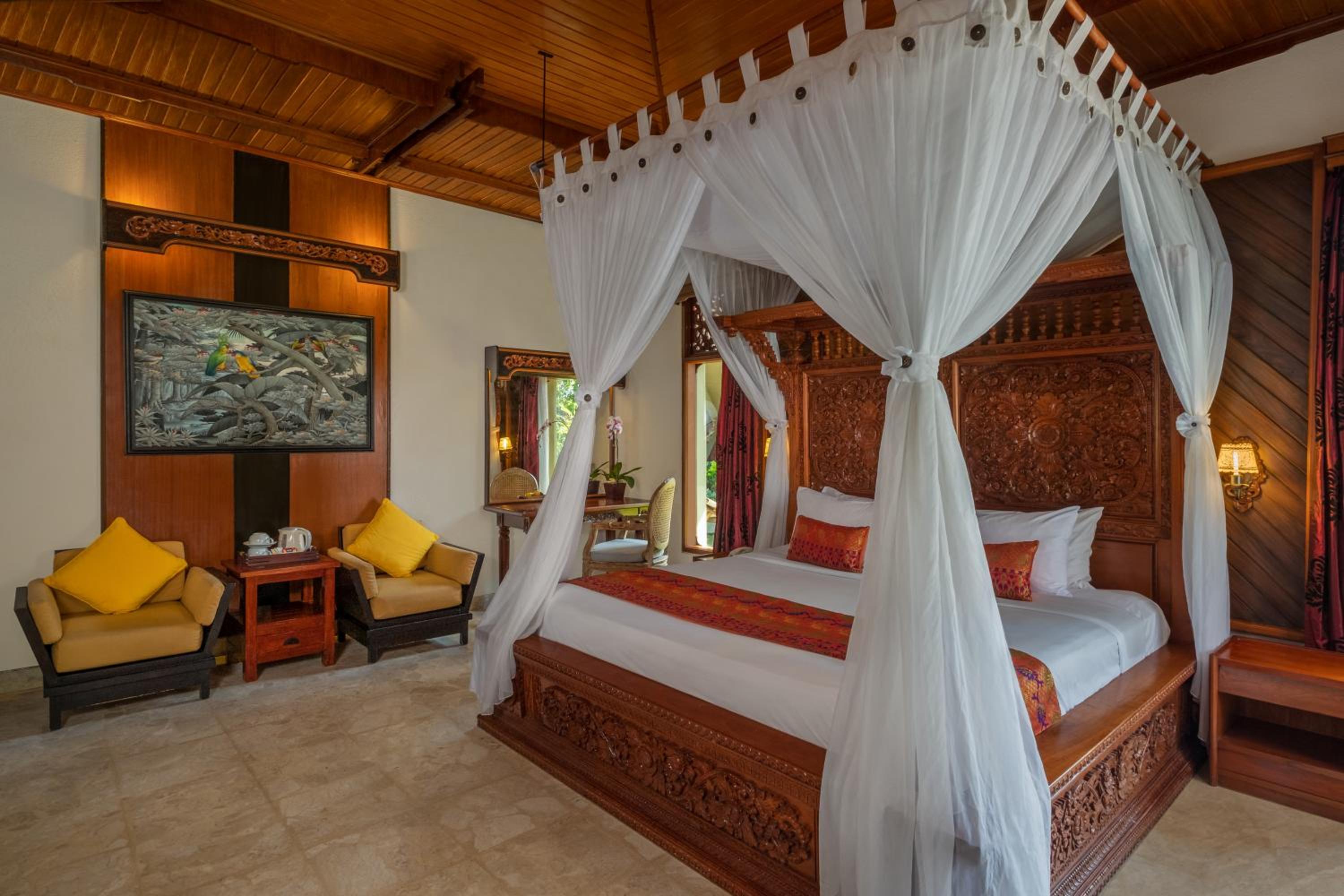 Tropical, Double or Twin Bed