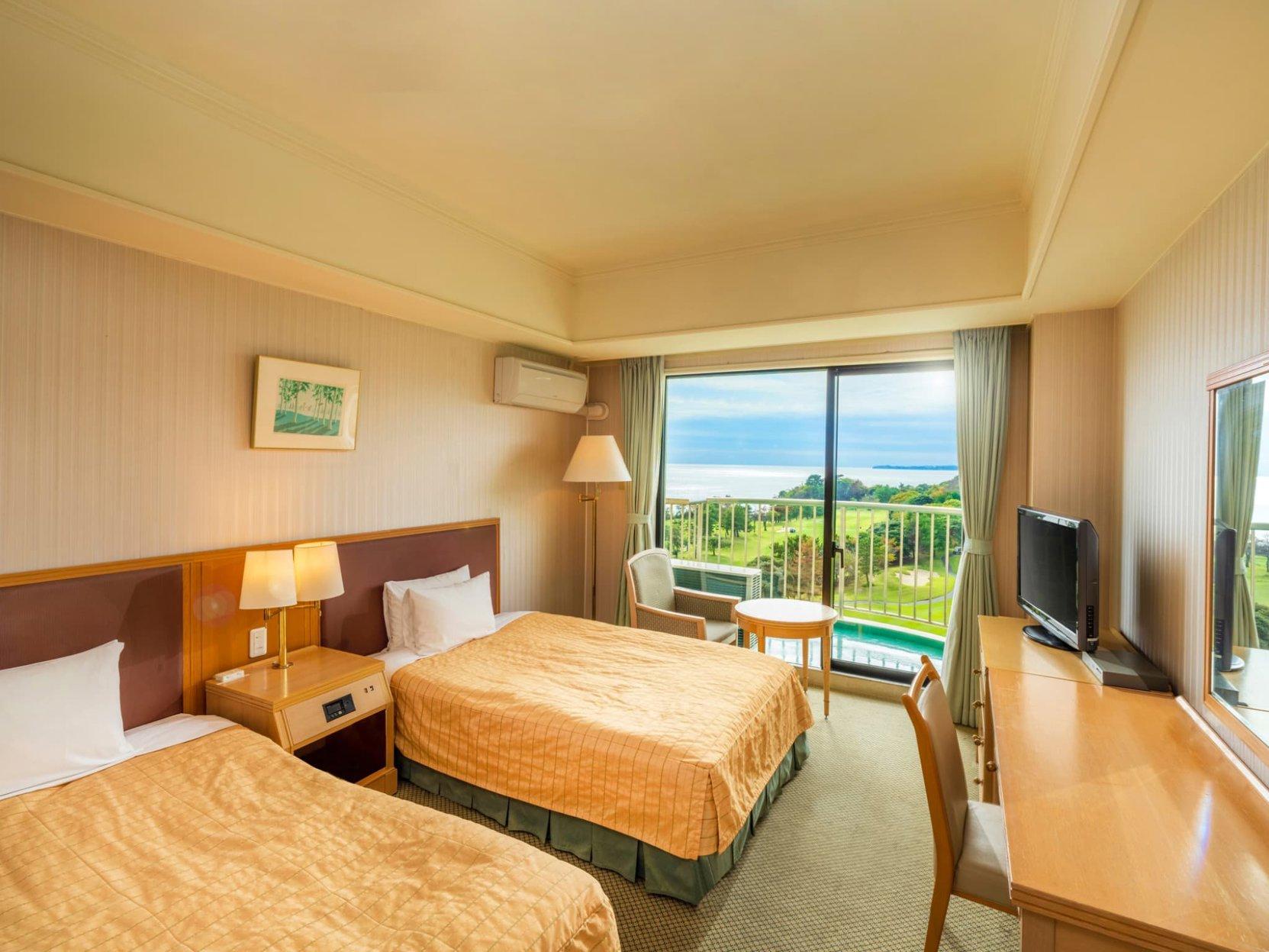 Semi Room, Compact, 2 Semi Double Beds