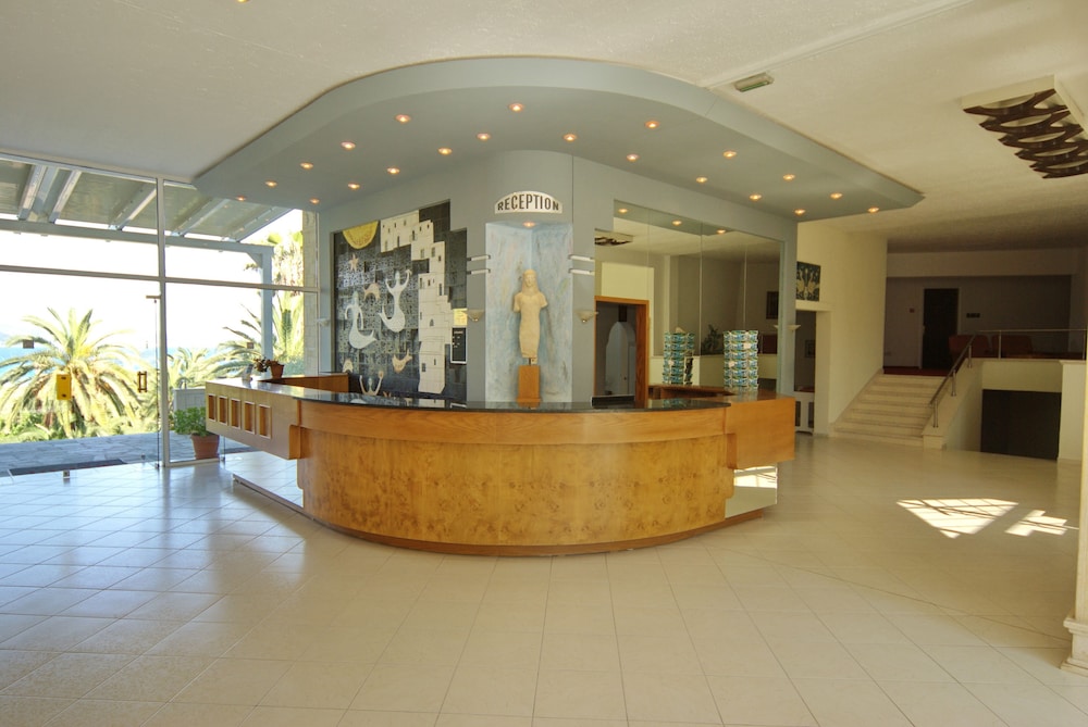 Lobby at Mendi Hotel, KASSANDRA