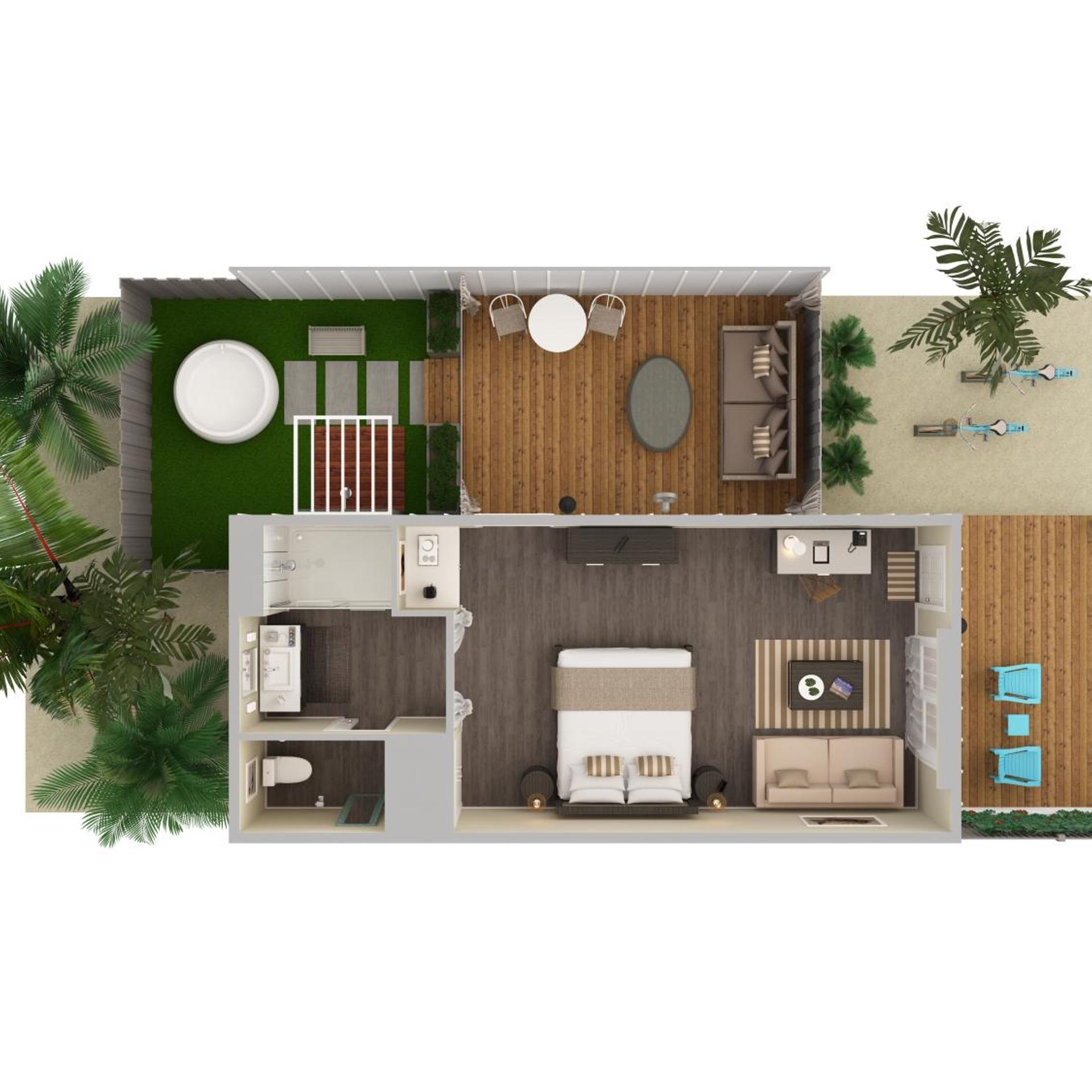 Bungalows Key Largo - All Inclusive 1/50