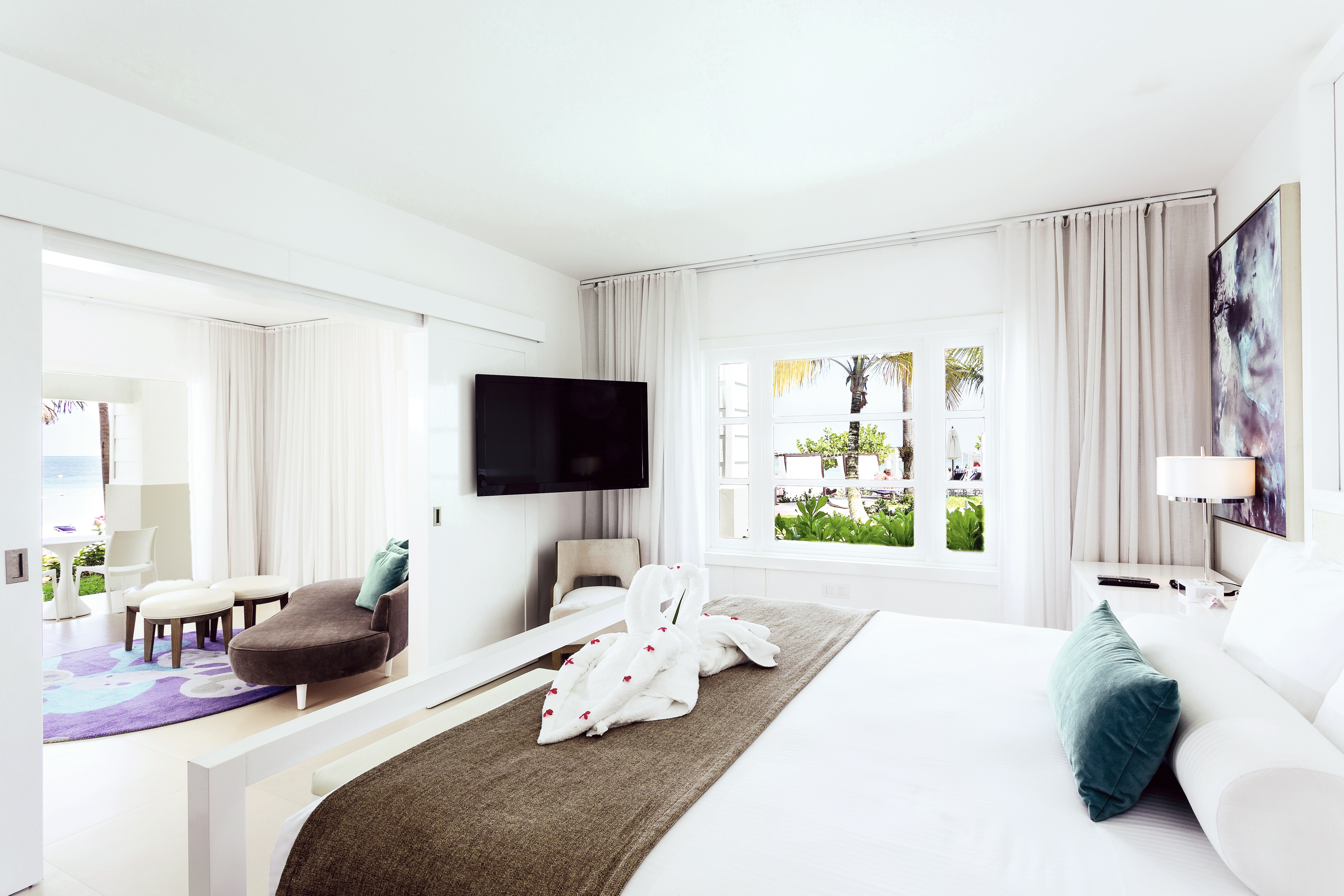 Honeymoon, Swim Up, Suite, Beach Front
