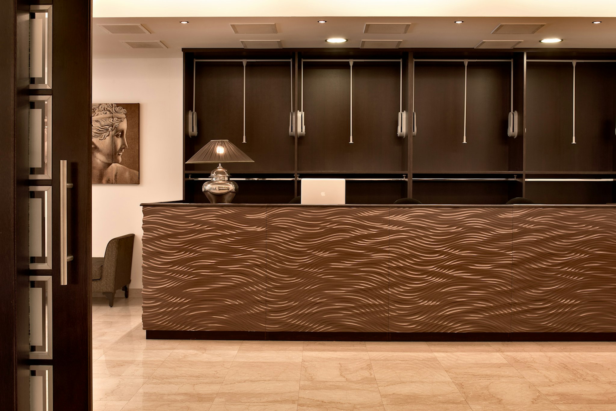 Lobby at REGINA MARGHERITA HOTEL, CAGLIARI