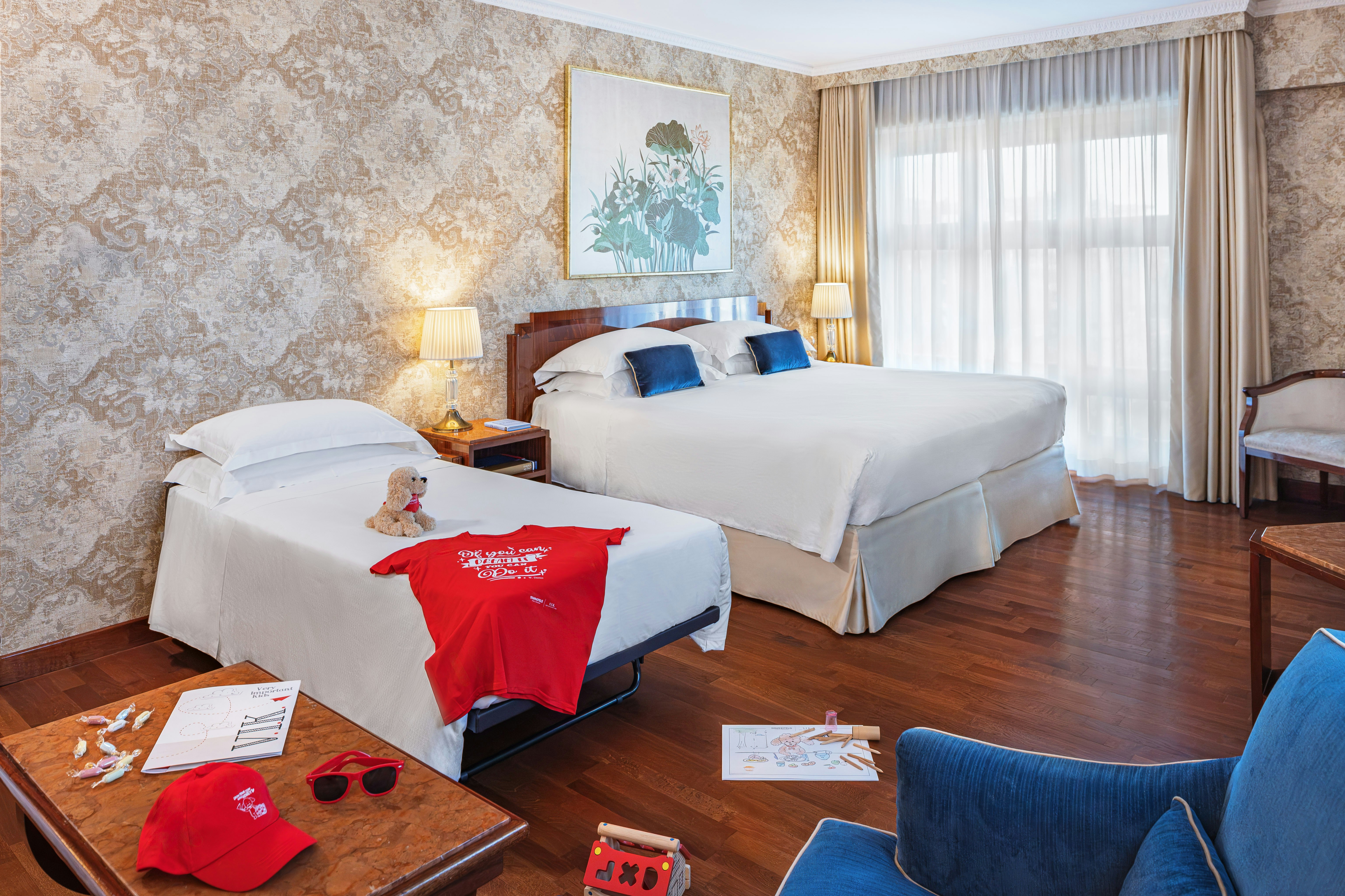 غرفة عائلية، Starhotels Du Parc 5/10