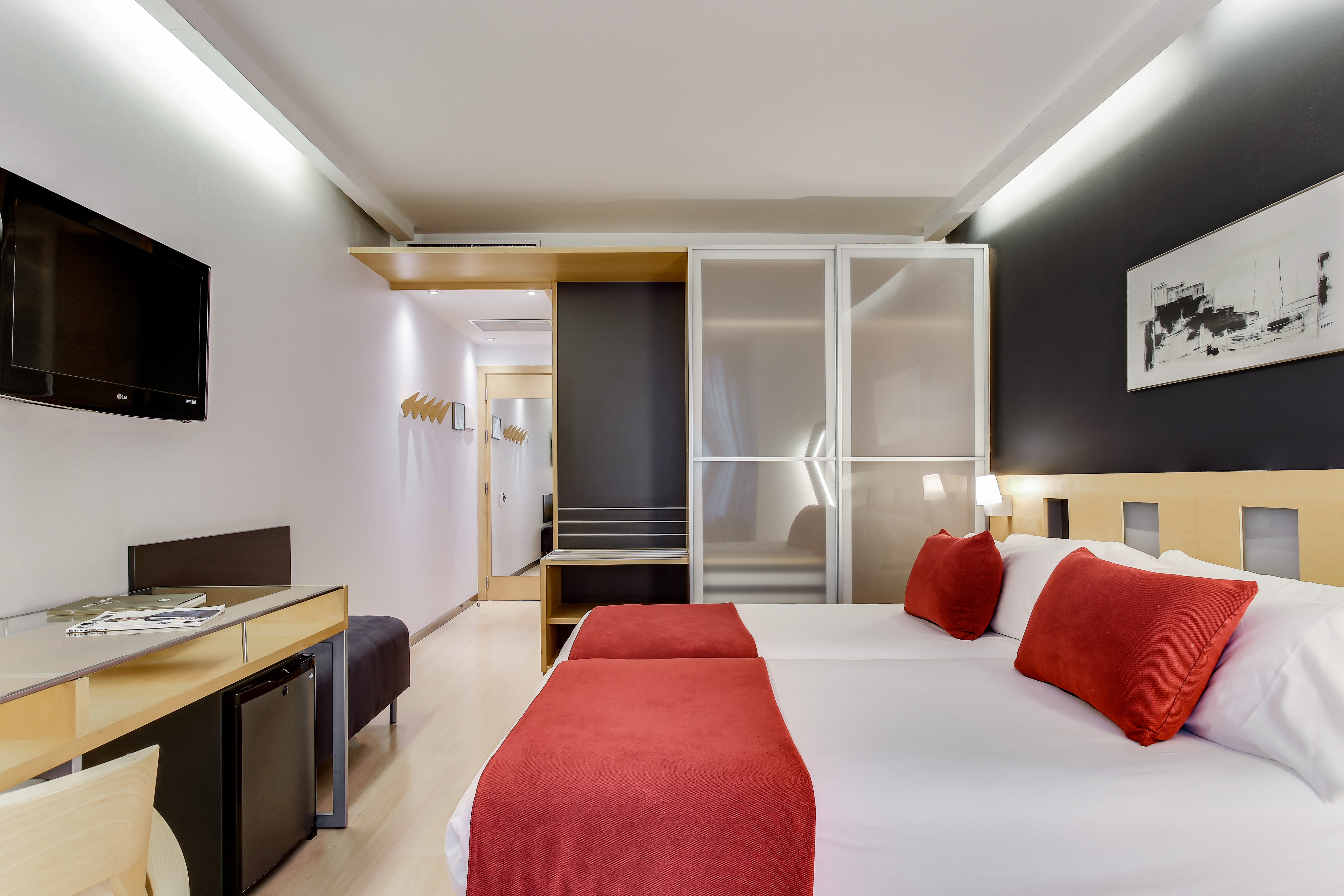 غرفة كلاسيكية مفردة بسريرين منفصلين، Sercotel Caspe (ex. Ayre Hotel Caspe) 4/10