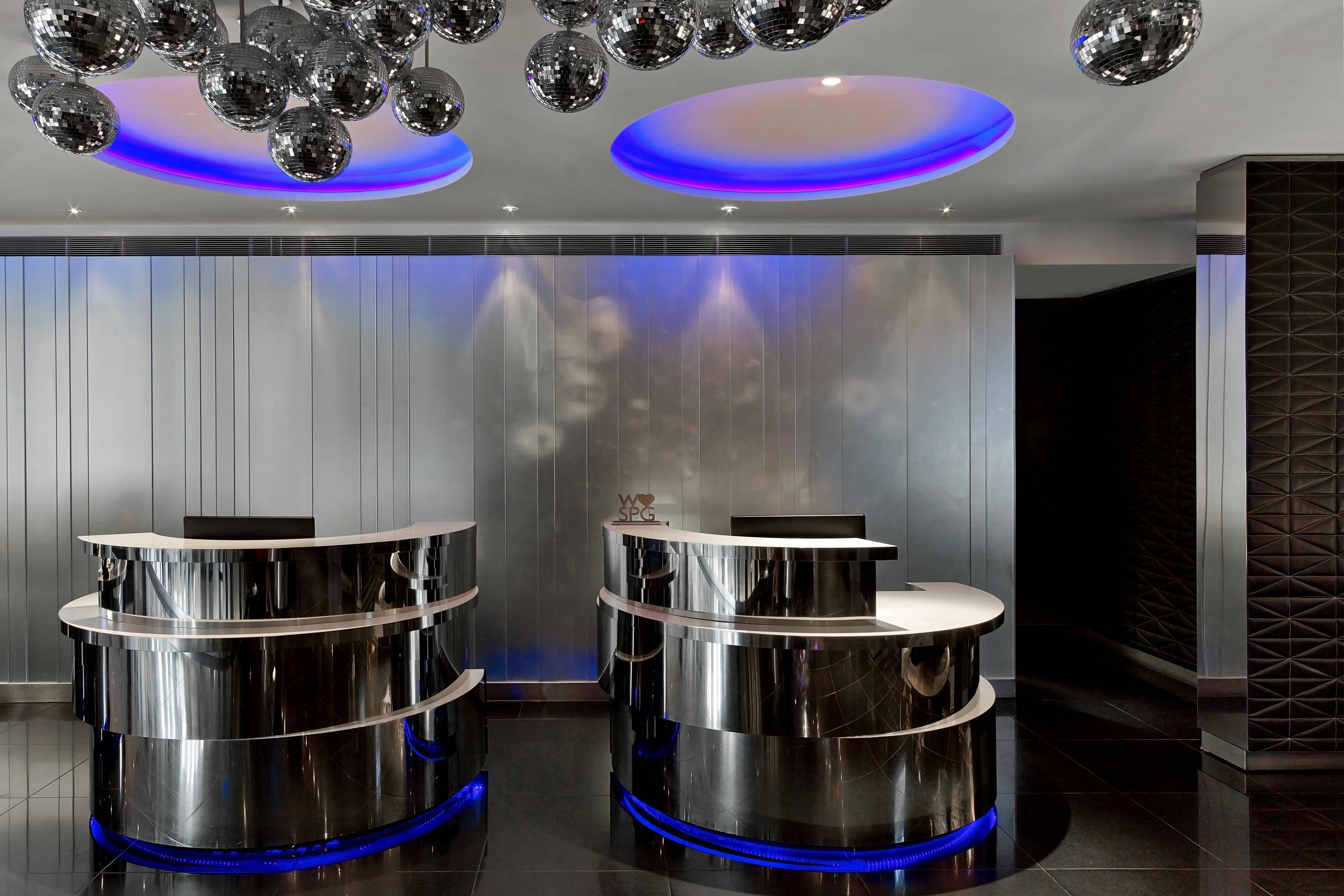 Lobby at W London, LONDON