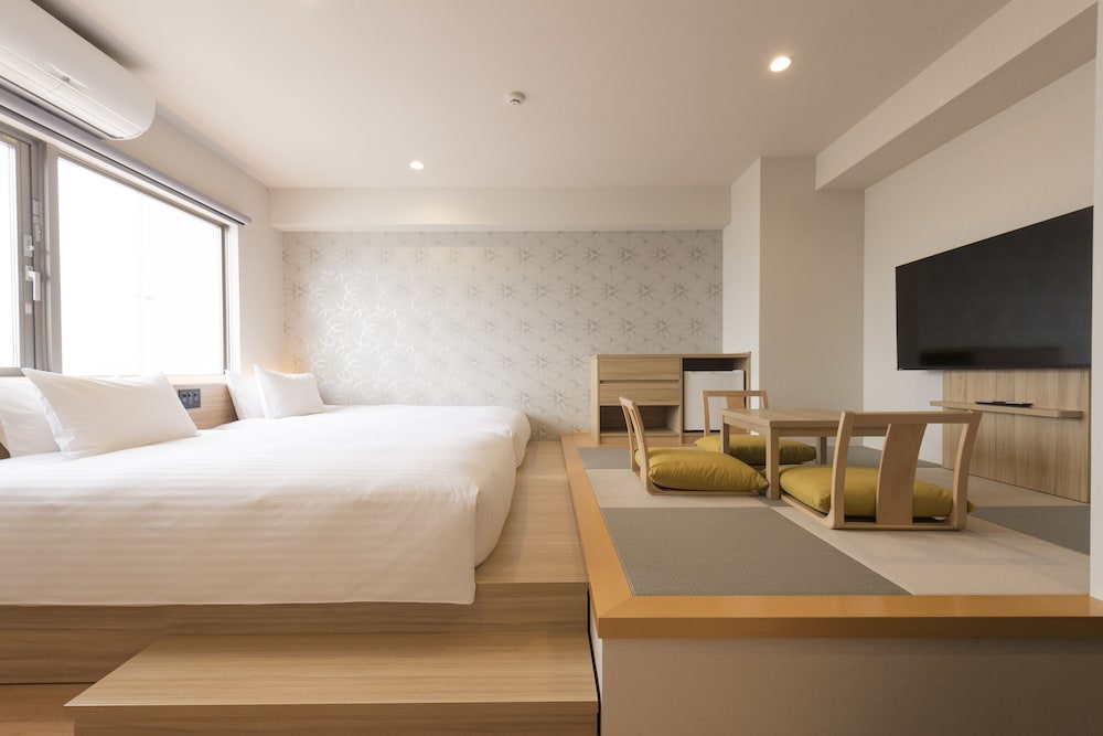Japanese Western, Twin Beds, 2 Futon Beds, Outdoor Bath
