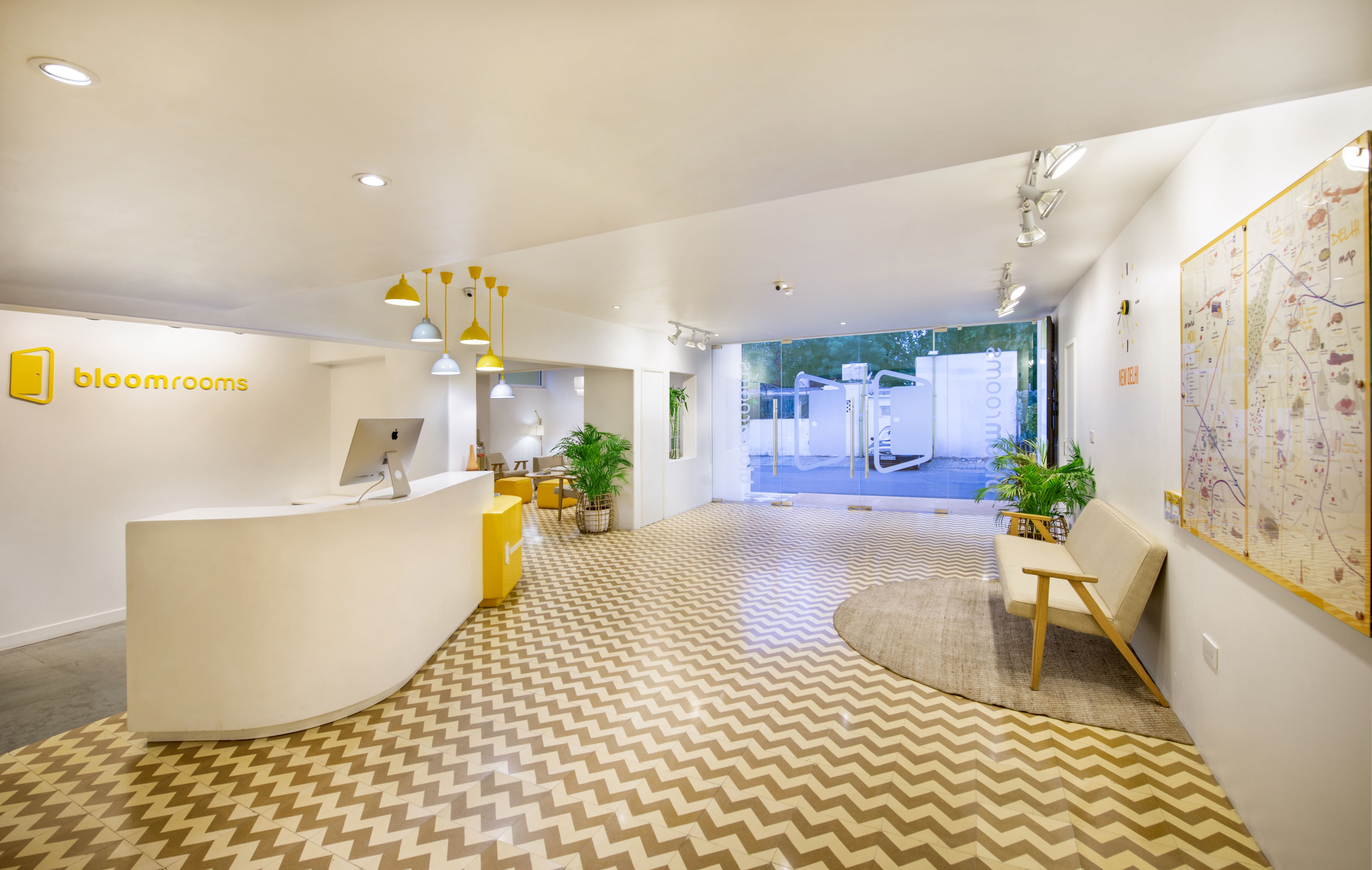 Lobby at Bloomrooms at Janpath, DELHI