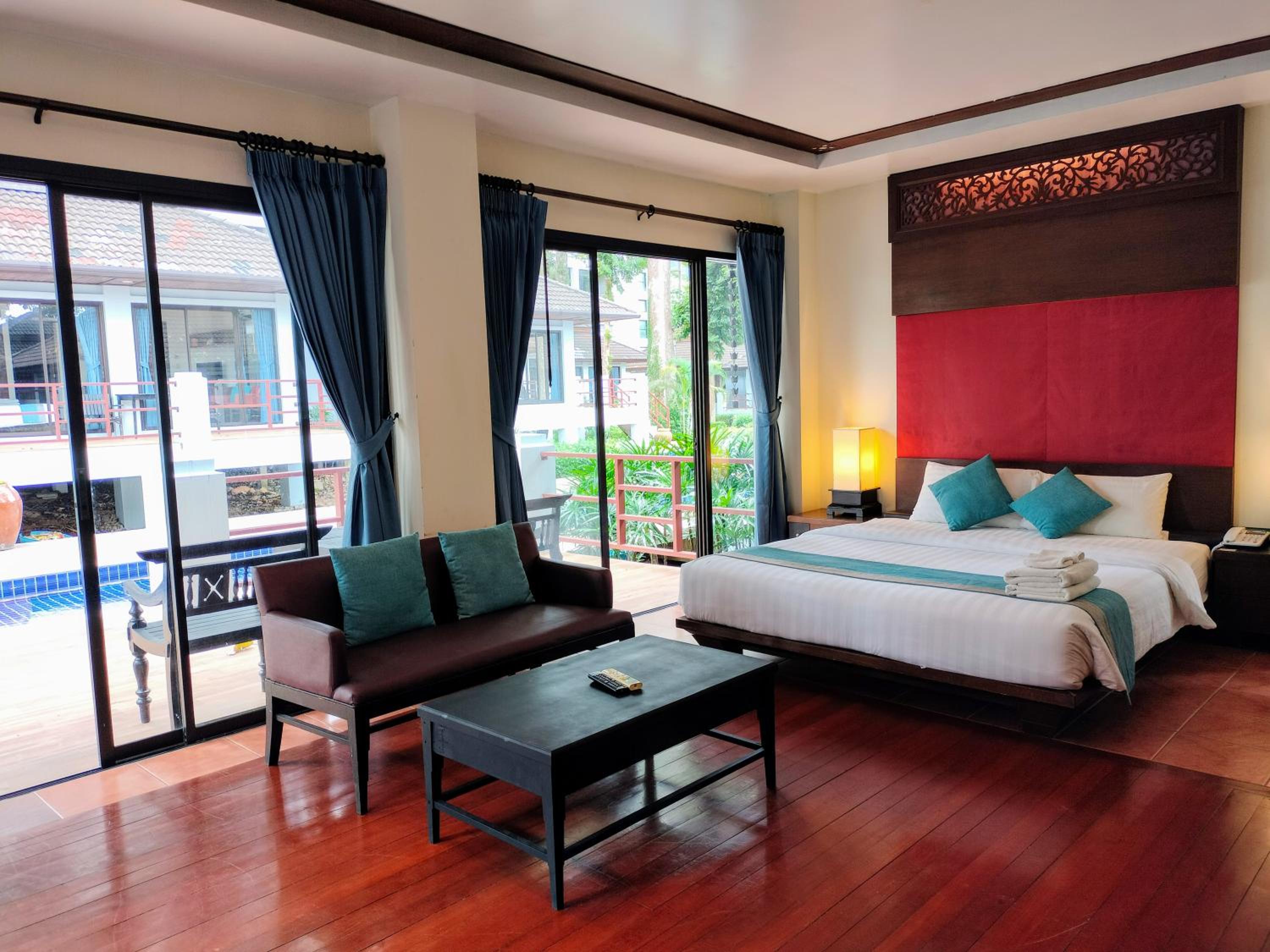 Villa, Double Bed, Pool Side