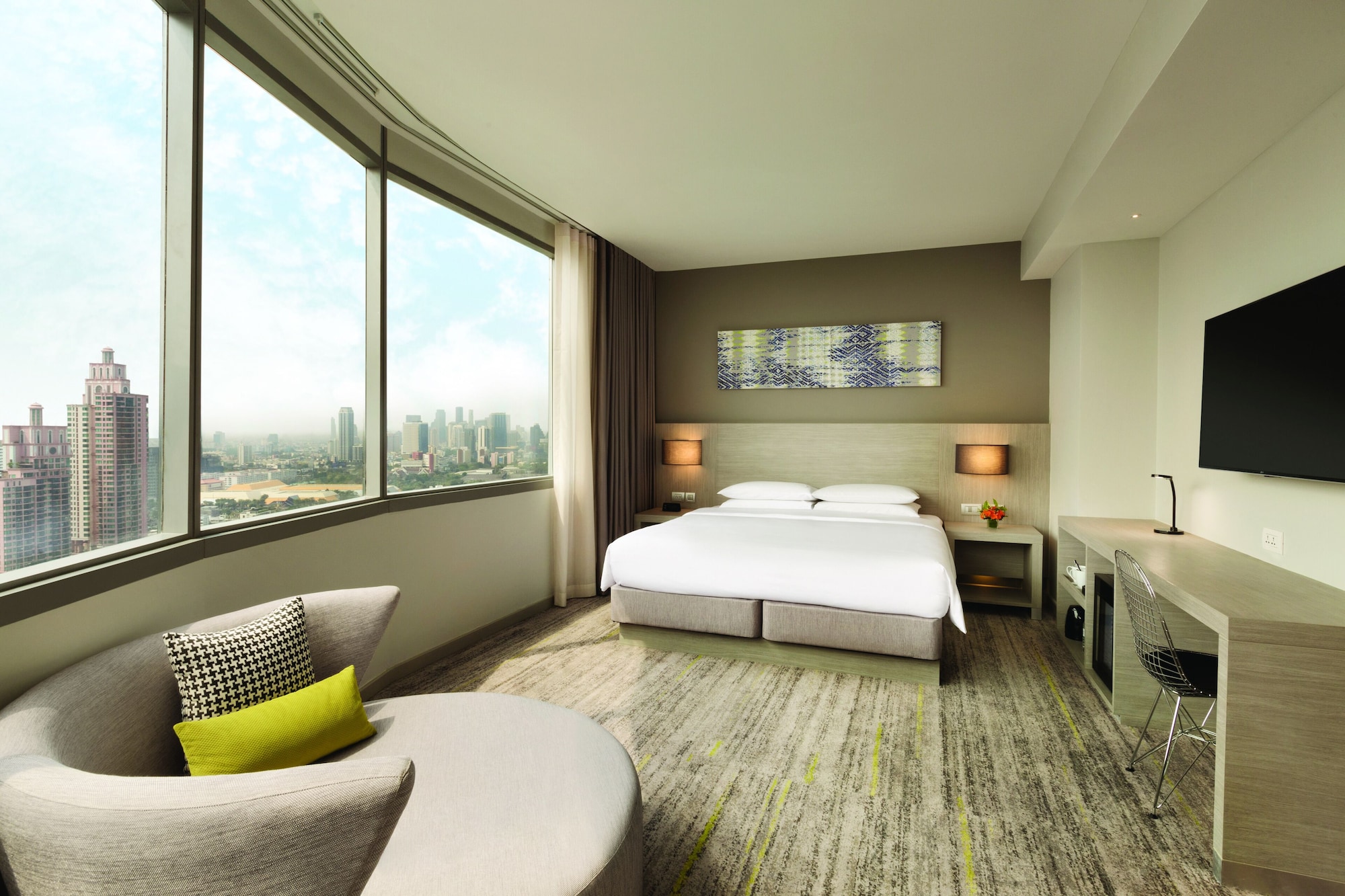 ROOM, TWIN BEDS, WITH VIEW