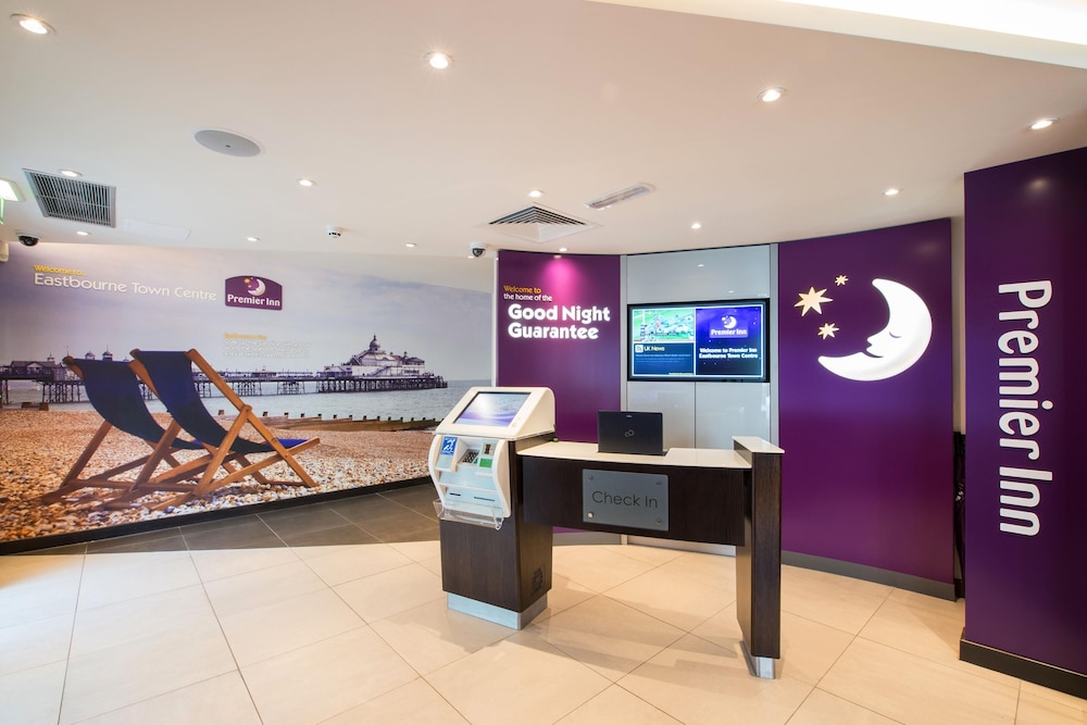 Lobby at Premier Inn Eastbourne Town Centre, EASTBOURNE