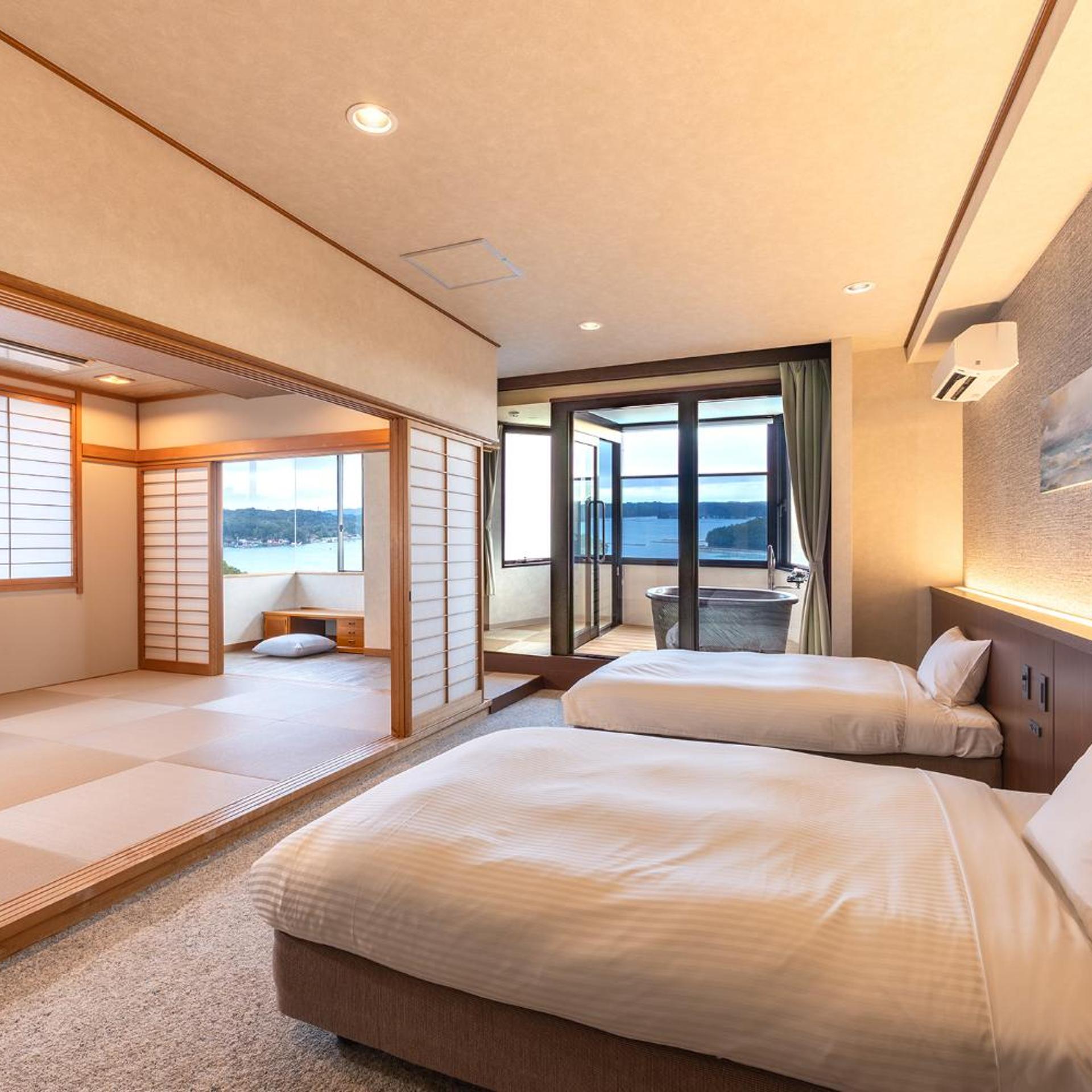 Interior, Japanese Western, Superior, Outdoor Bath