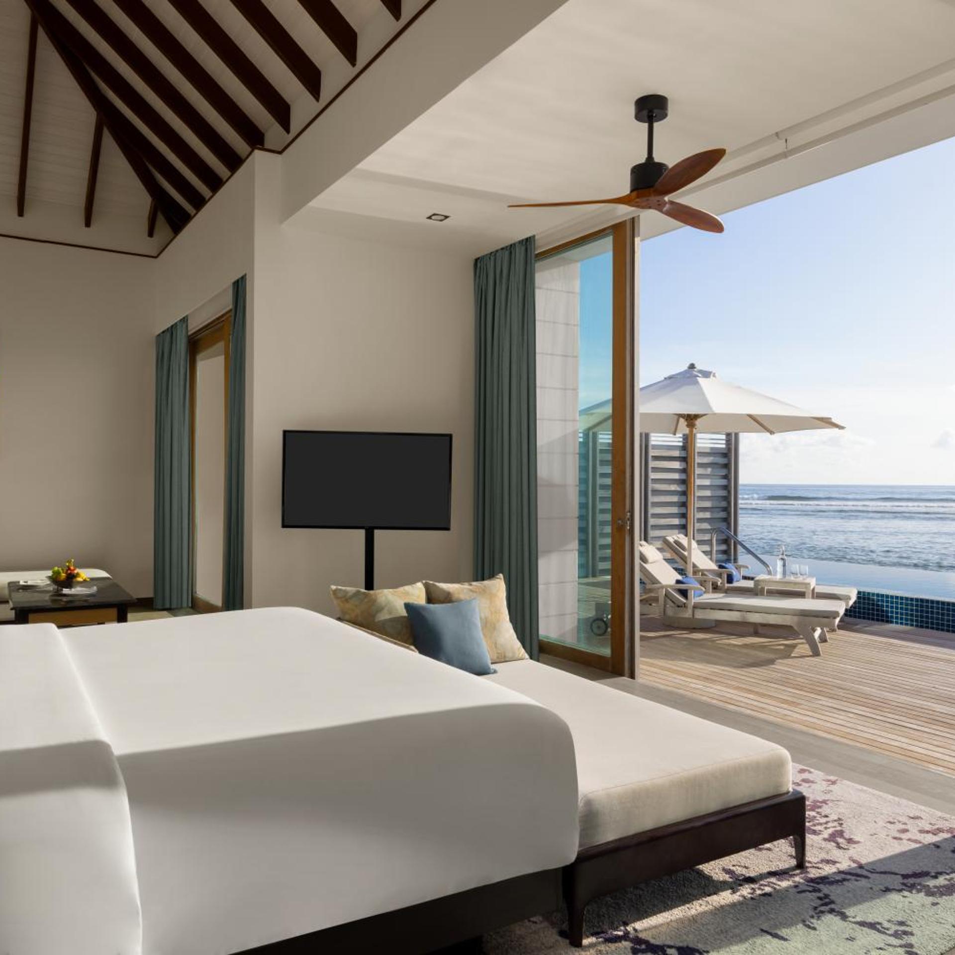 Water Villa, Sunset, Private Pool, Lounge Access
