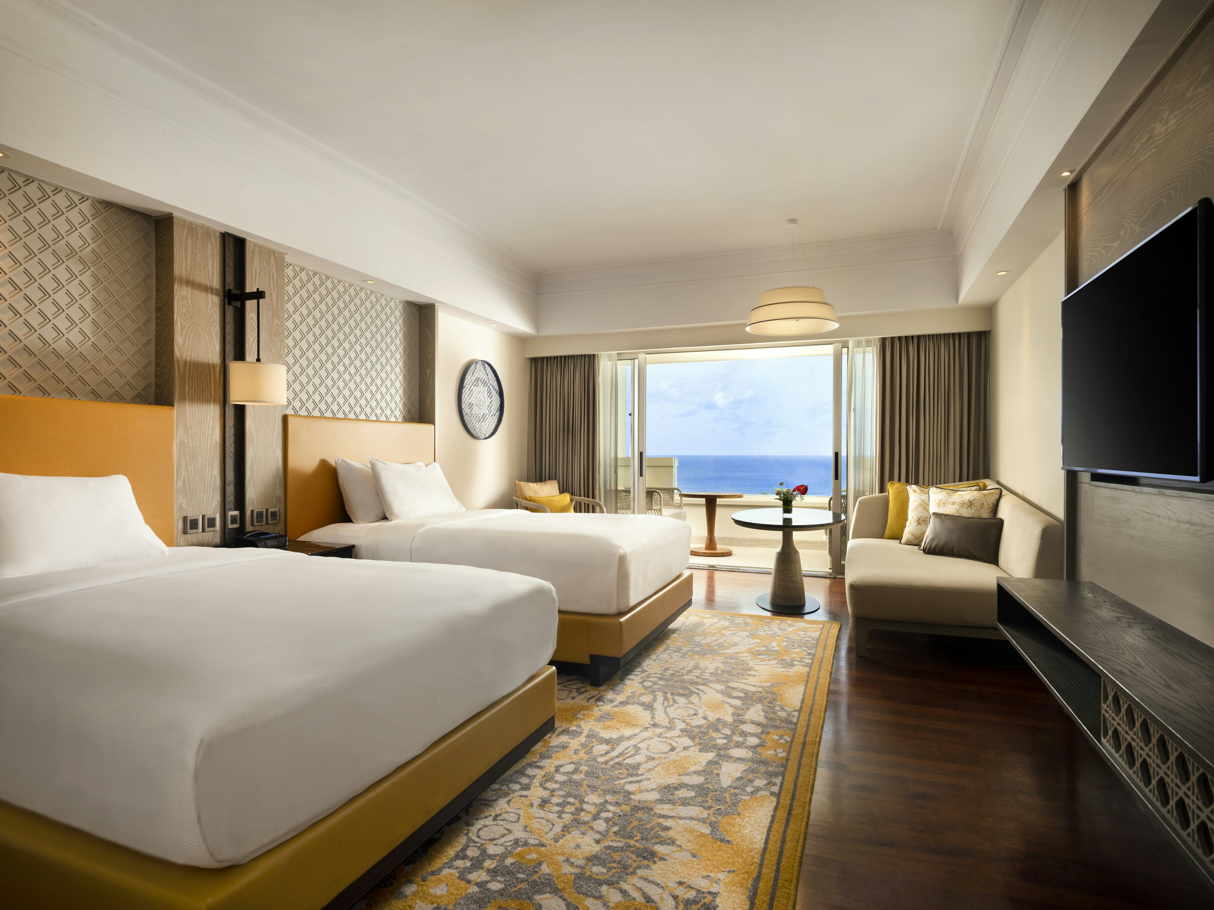 ROOM, TWIN BEDS, OCEAN VIEW, CLIFF TOWER