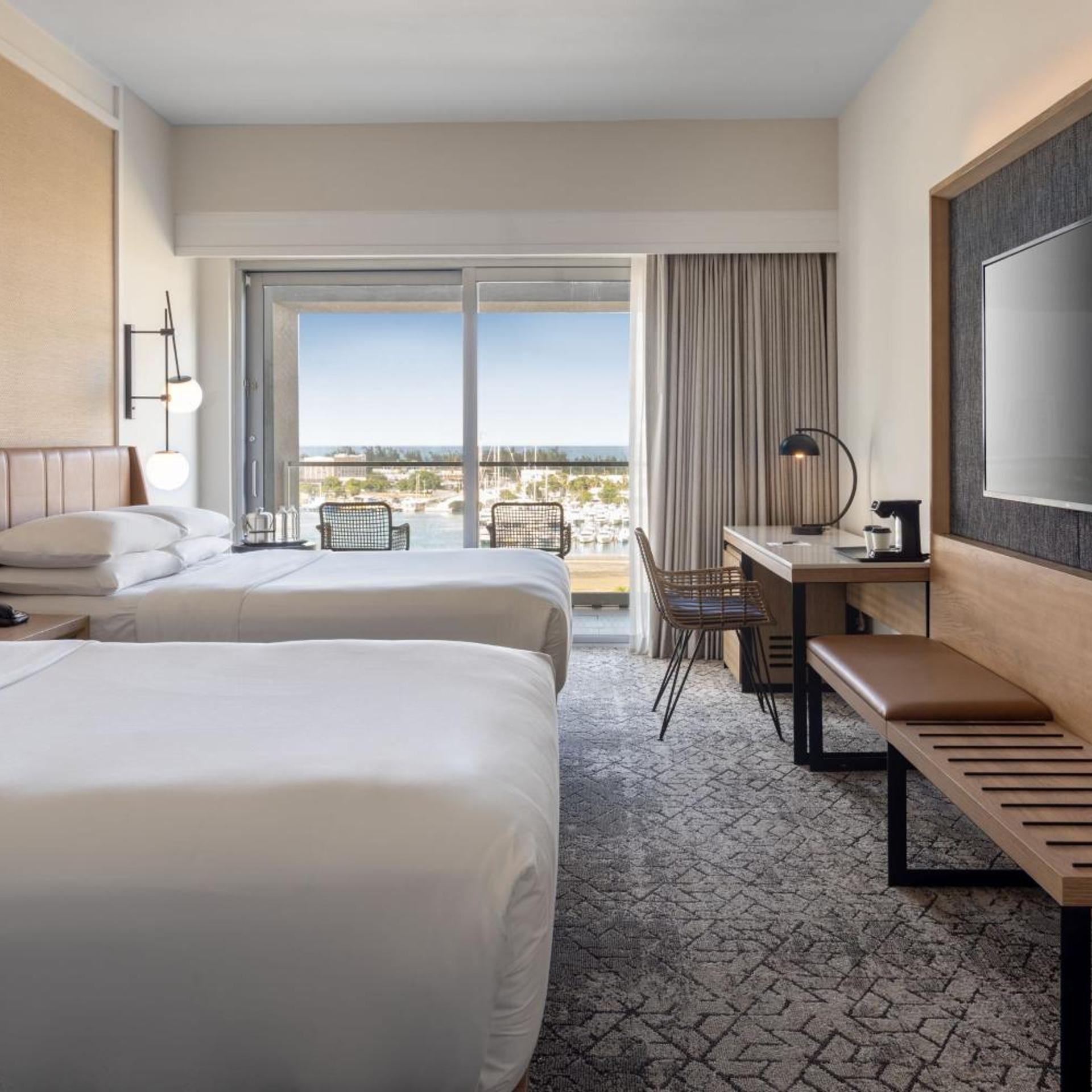 Room, 2 Queen Beds, Bay View, Balcony