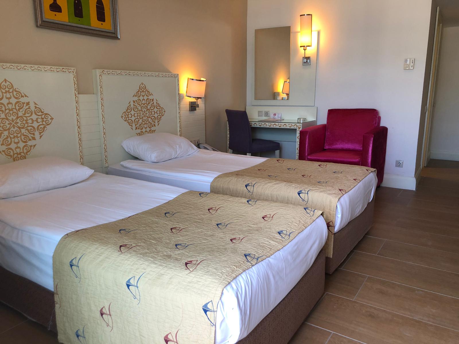 Room, Single, Double Bed, Land View