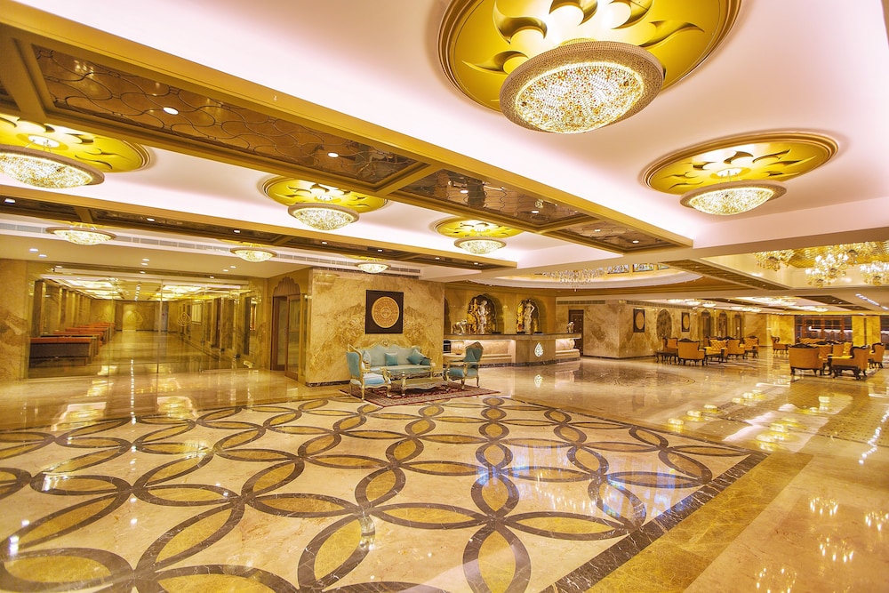 Lobby at Kaldan Samudhra Palace, a Palace by the Sea, MAHABALIPURAM