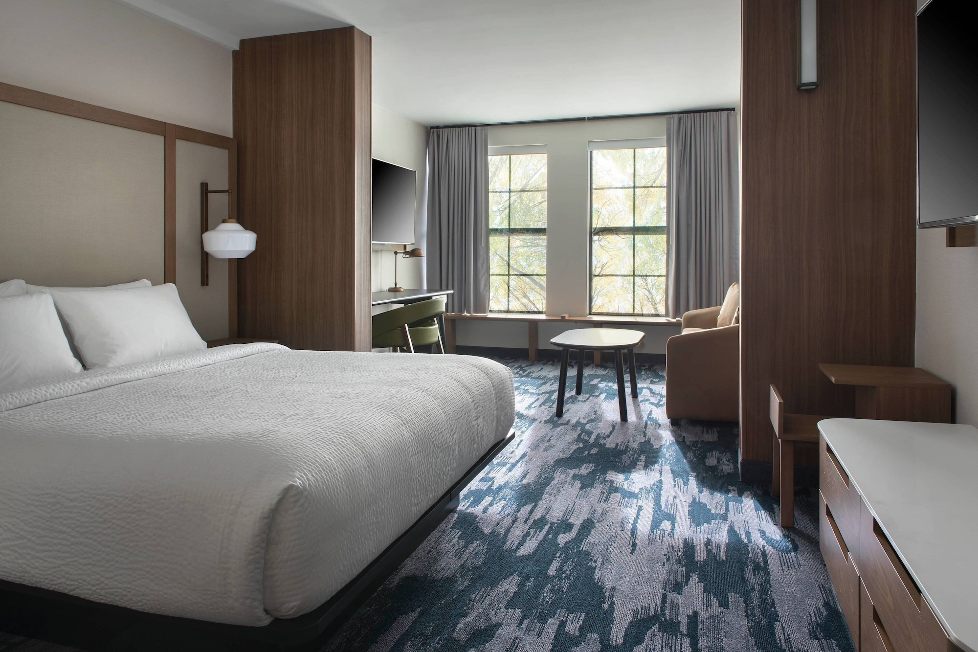 جناح بسرير كينج