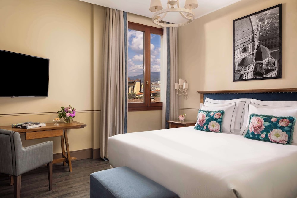 غرفة بريميوم مزدوجة، Tivoli Palazzo Gaddi Firenze Hotel 3/6