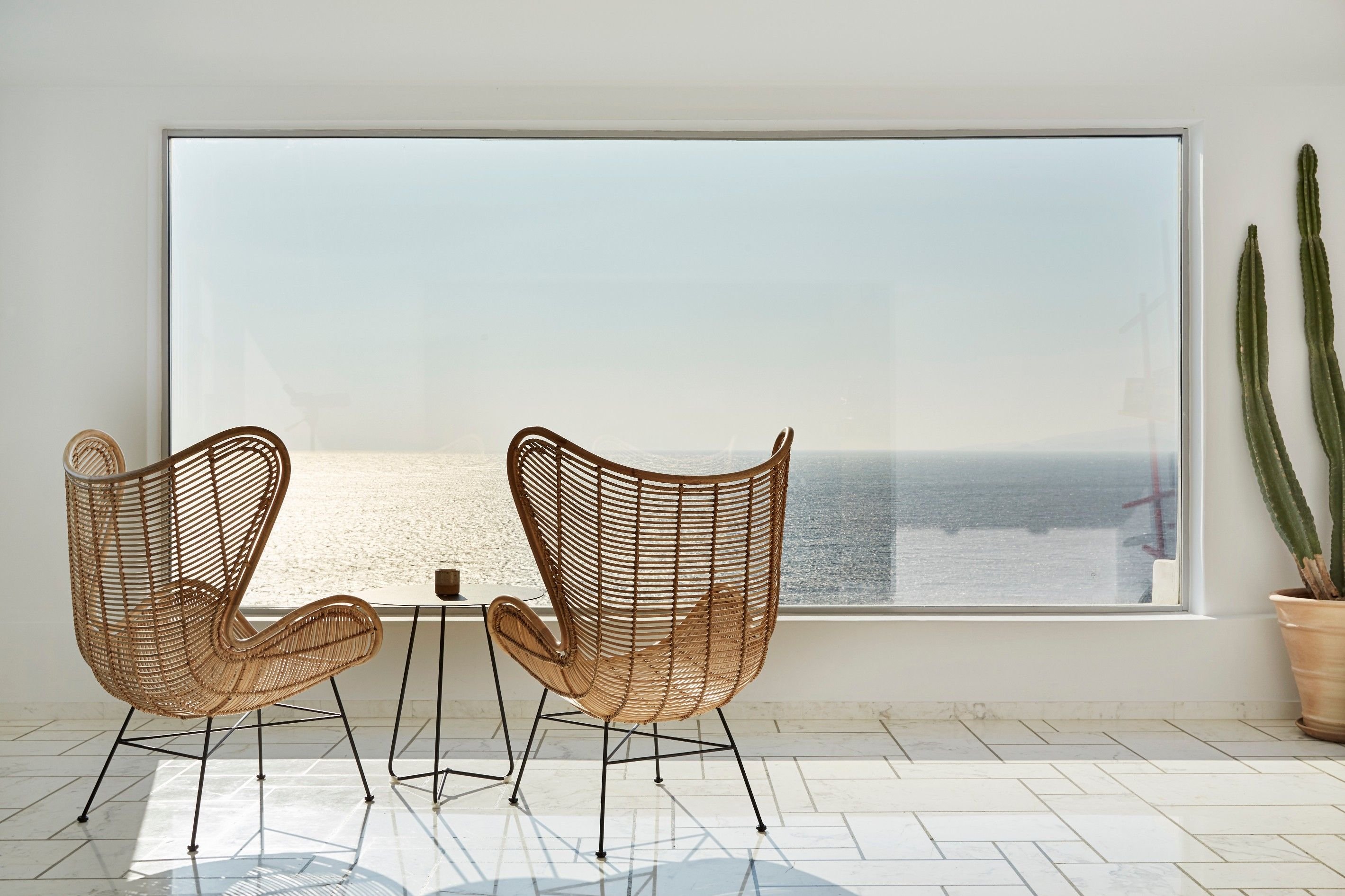 Lobby at Kouros Hotel and Suites, MYKONOS