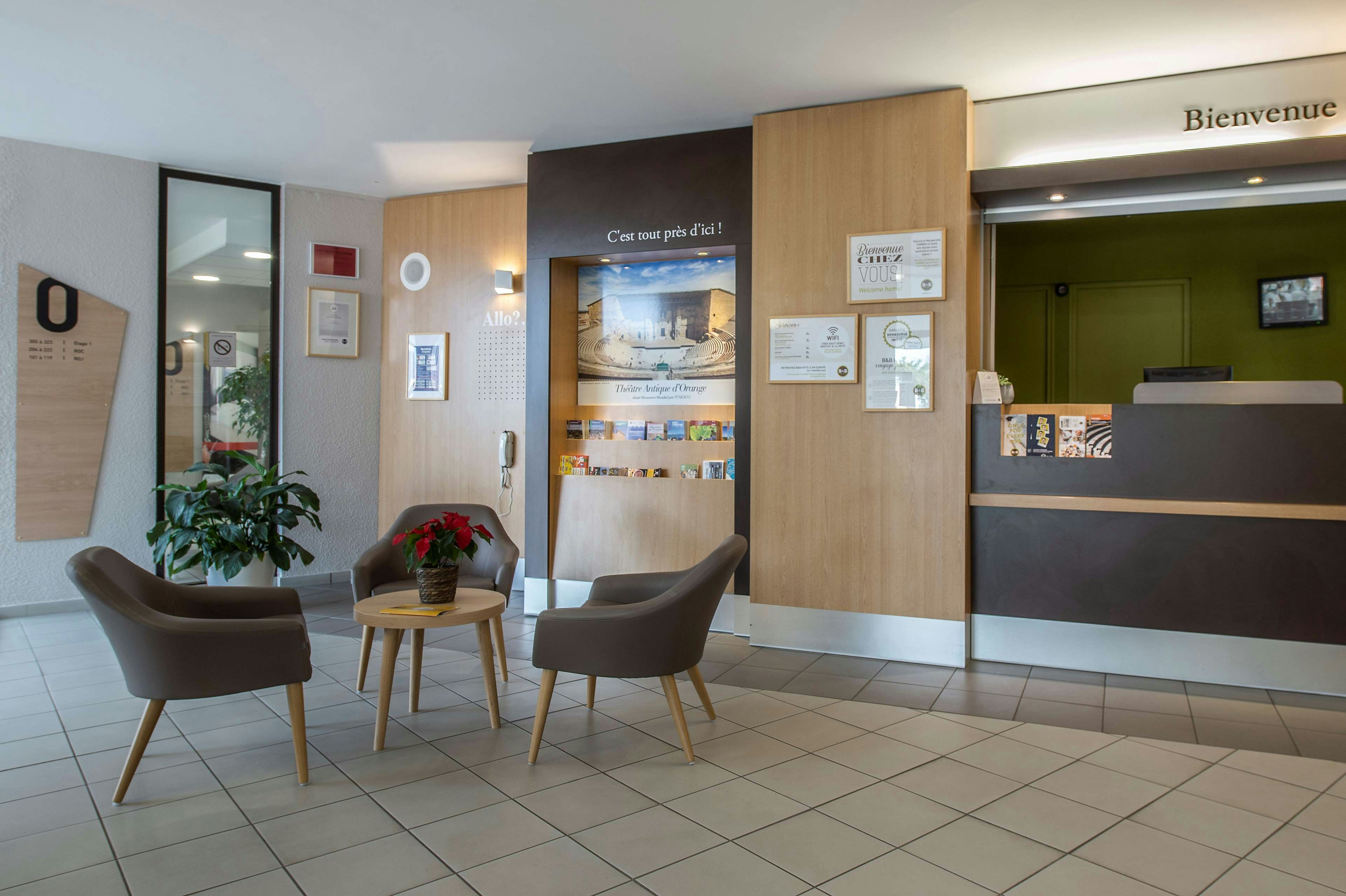 Lobby at B&B Hotel Orange, ORANGE - FRANCE