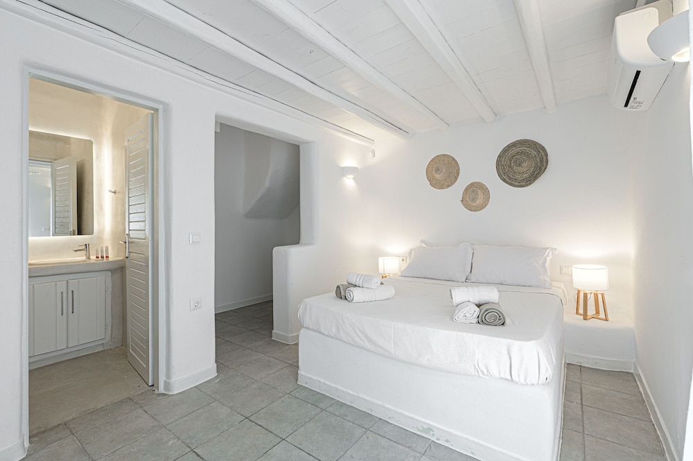 فيلا بسريرين كوين بـ3 غرف نوم مع أريكة بمسبح خاص، 9 Muses Villas Mykonos 2/6