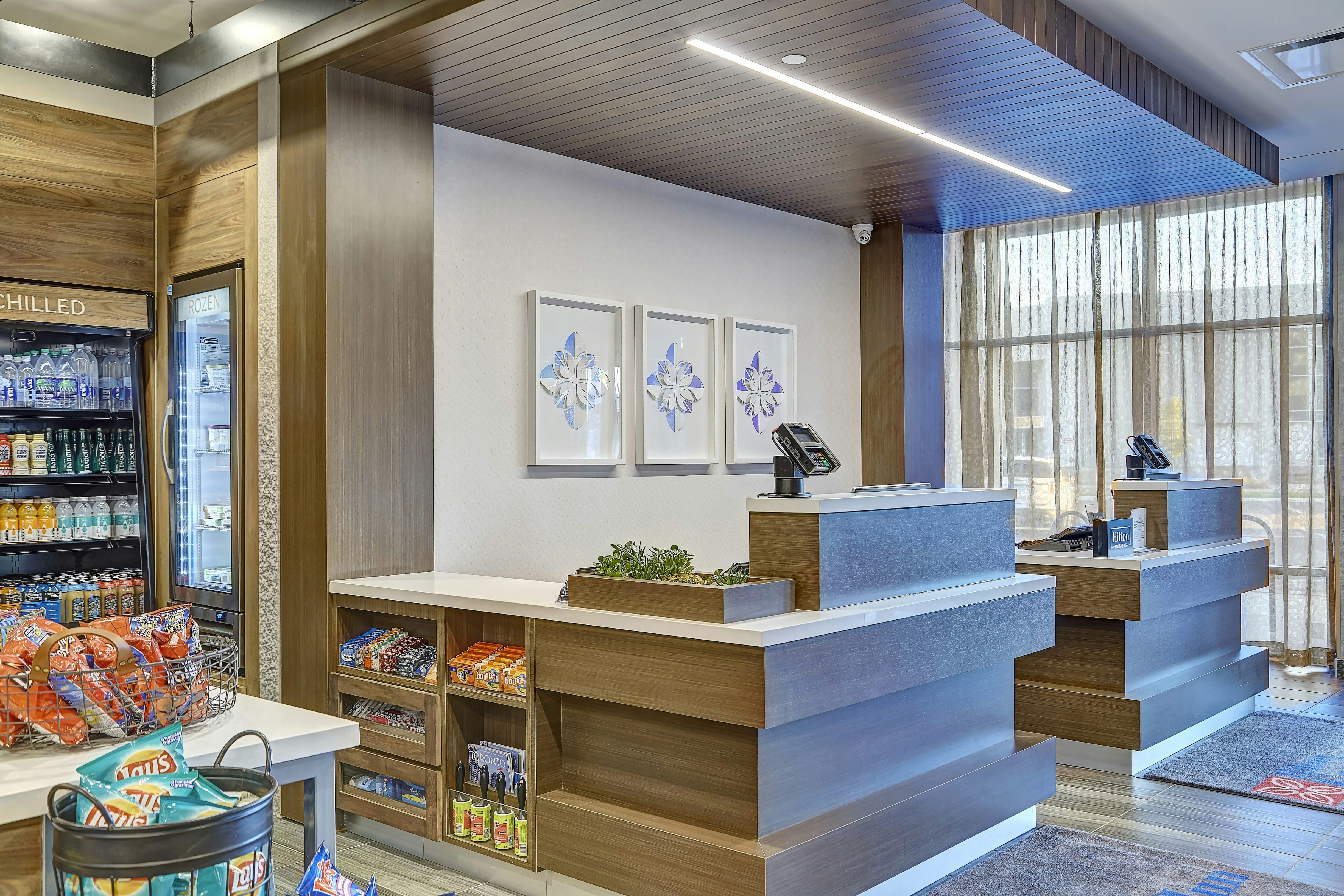 Lobby at Hilton Garden Inn Toronto Brampton West, BRAMPTON - ONTARIO