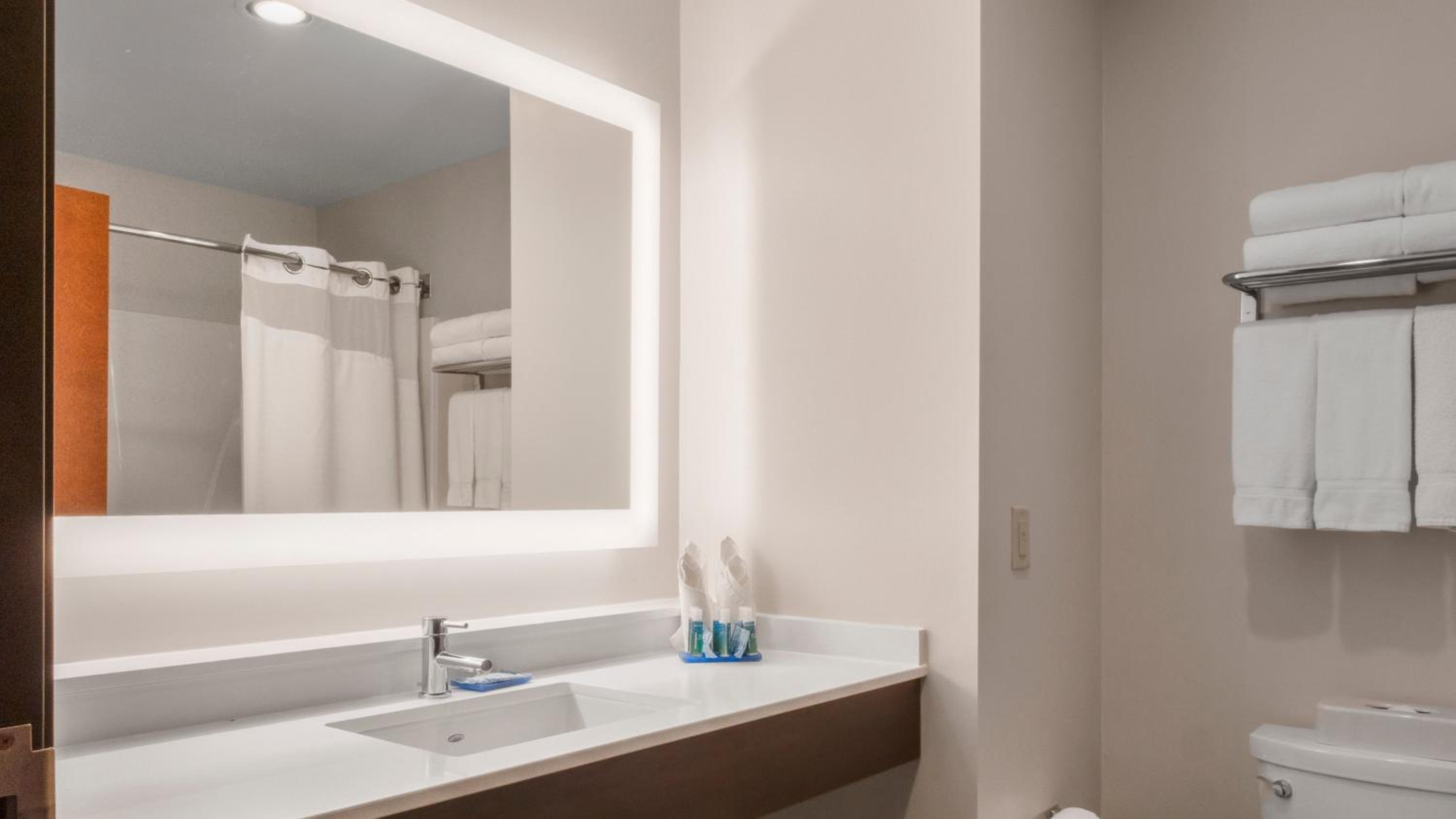 جناح بسرير كينج مع أريكة، Holiday Inn Express Hotel & Suites Newton Sparta 8/10