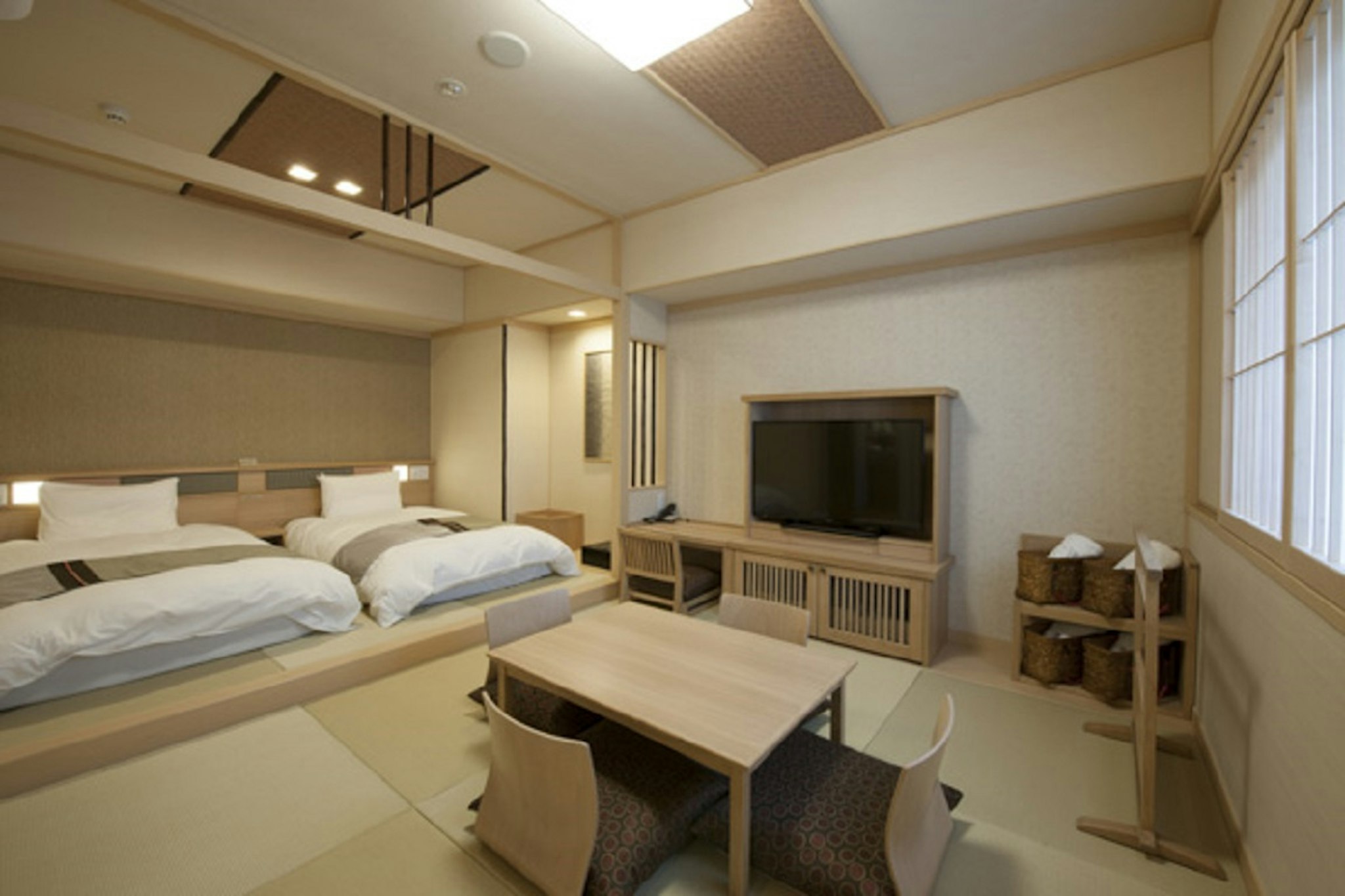 Japanese Western, Japanese, Modern, Superior, Twin Beds