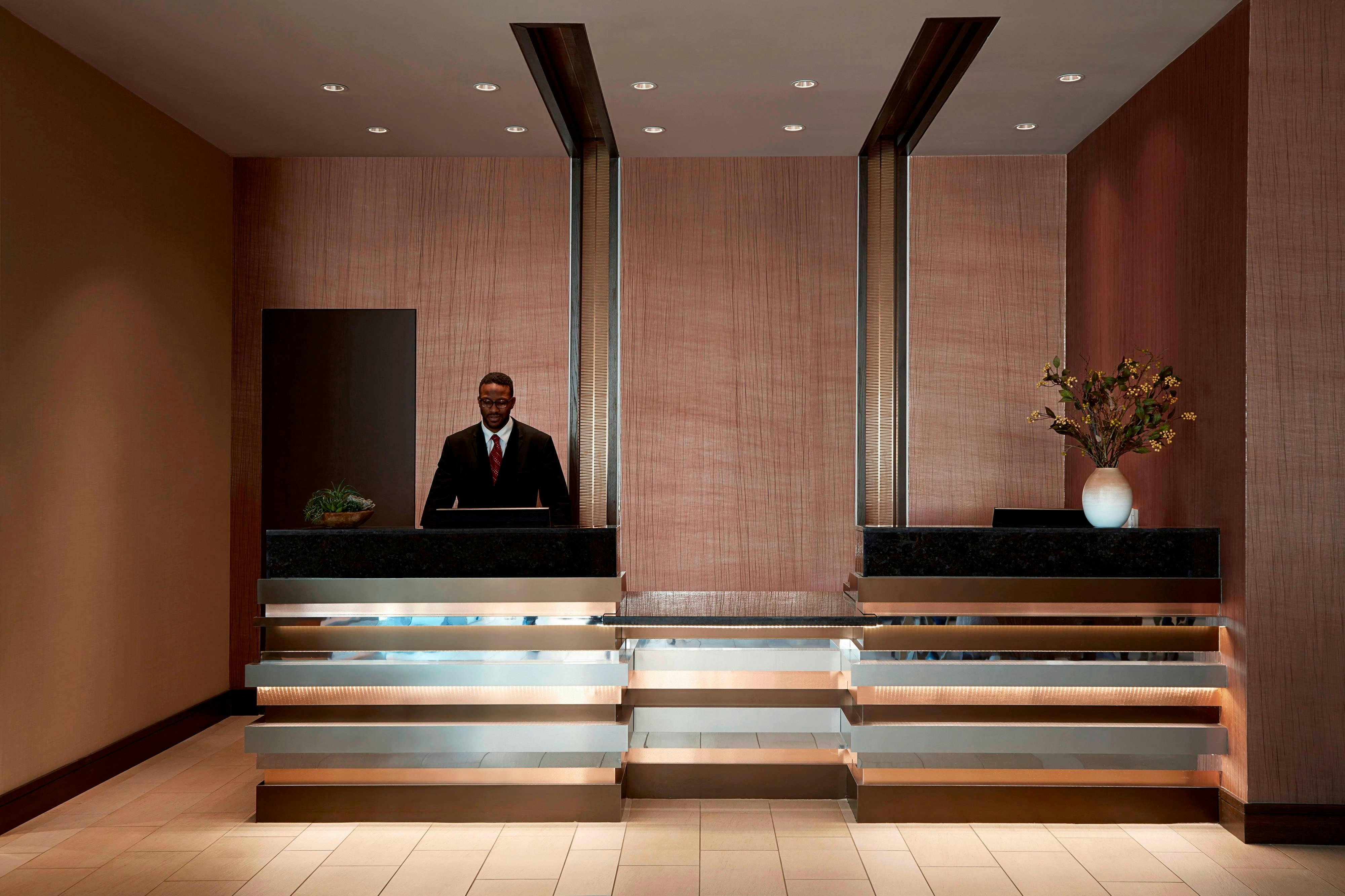 Lobby at Ithaca Marriott Downtown On the Commons, ITHACA - NY