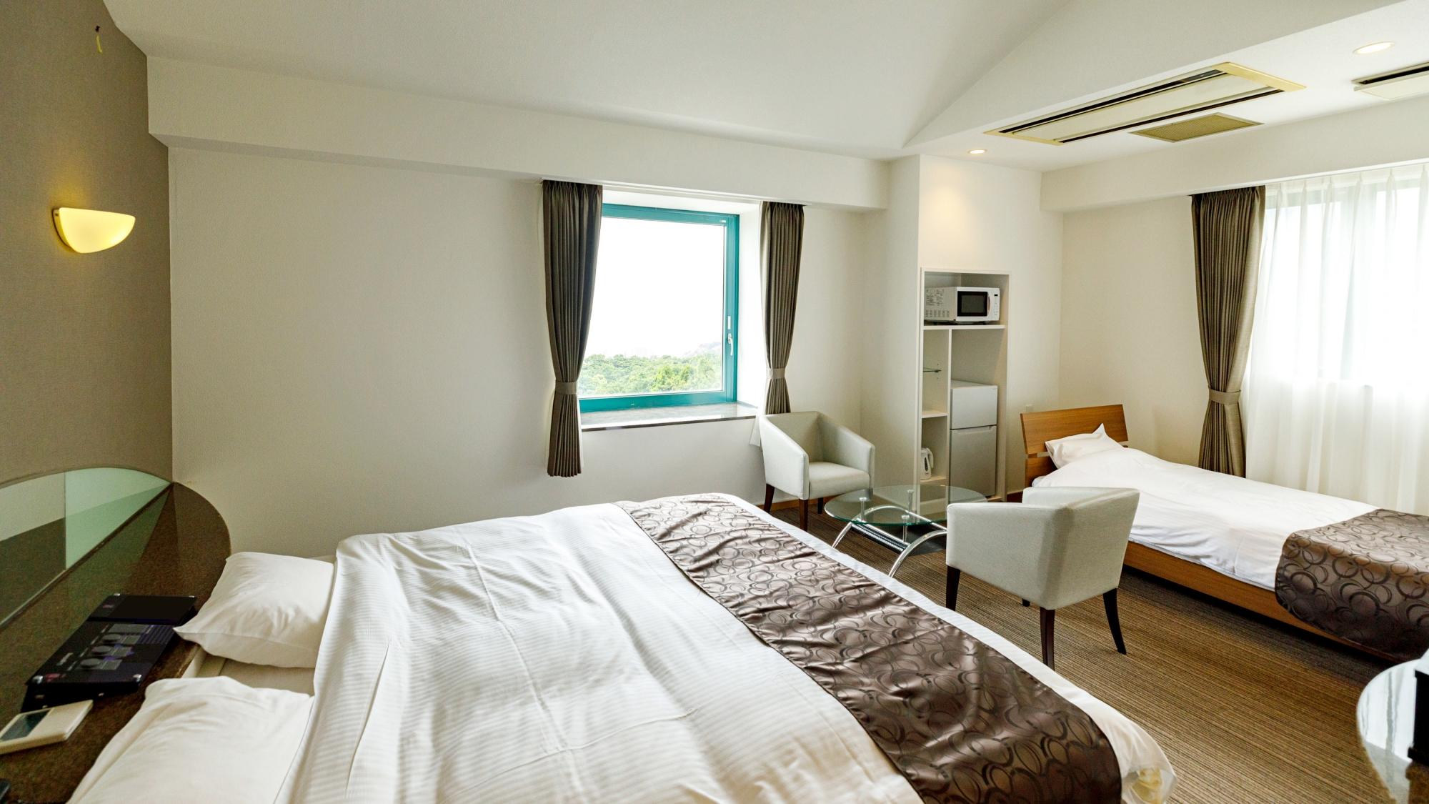 Deluxe, Single, Twin Beds, Bay View, Ocean View, High Floor