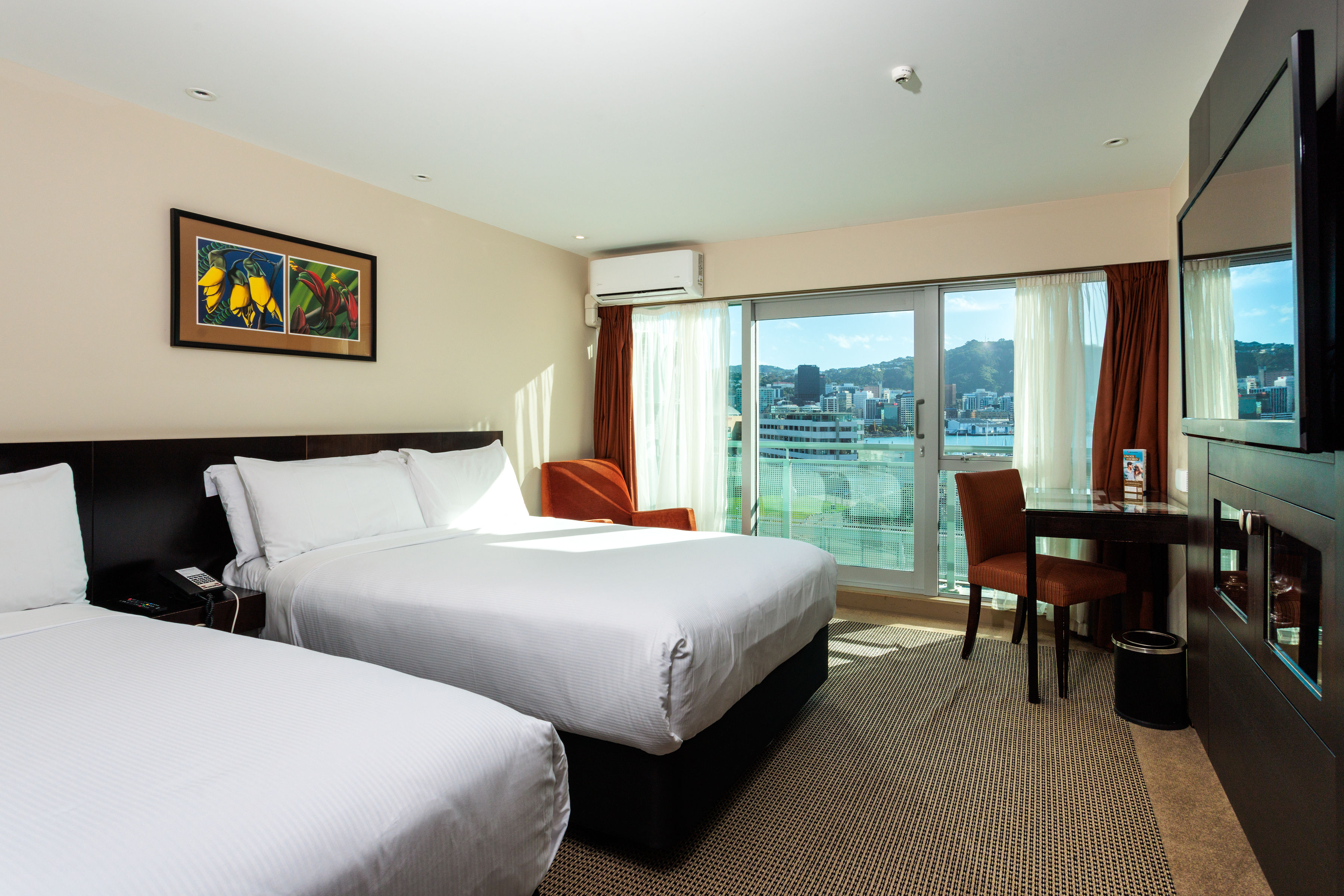 Room, Twin Beds, Harbour View