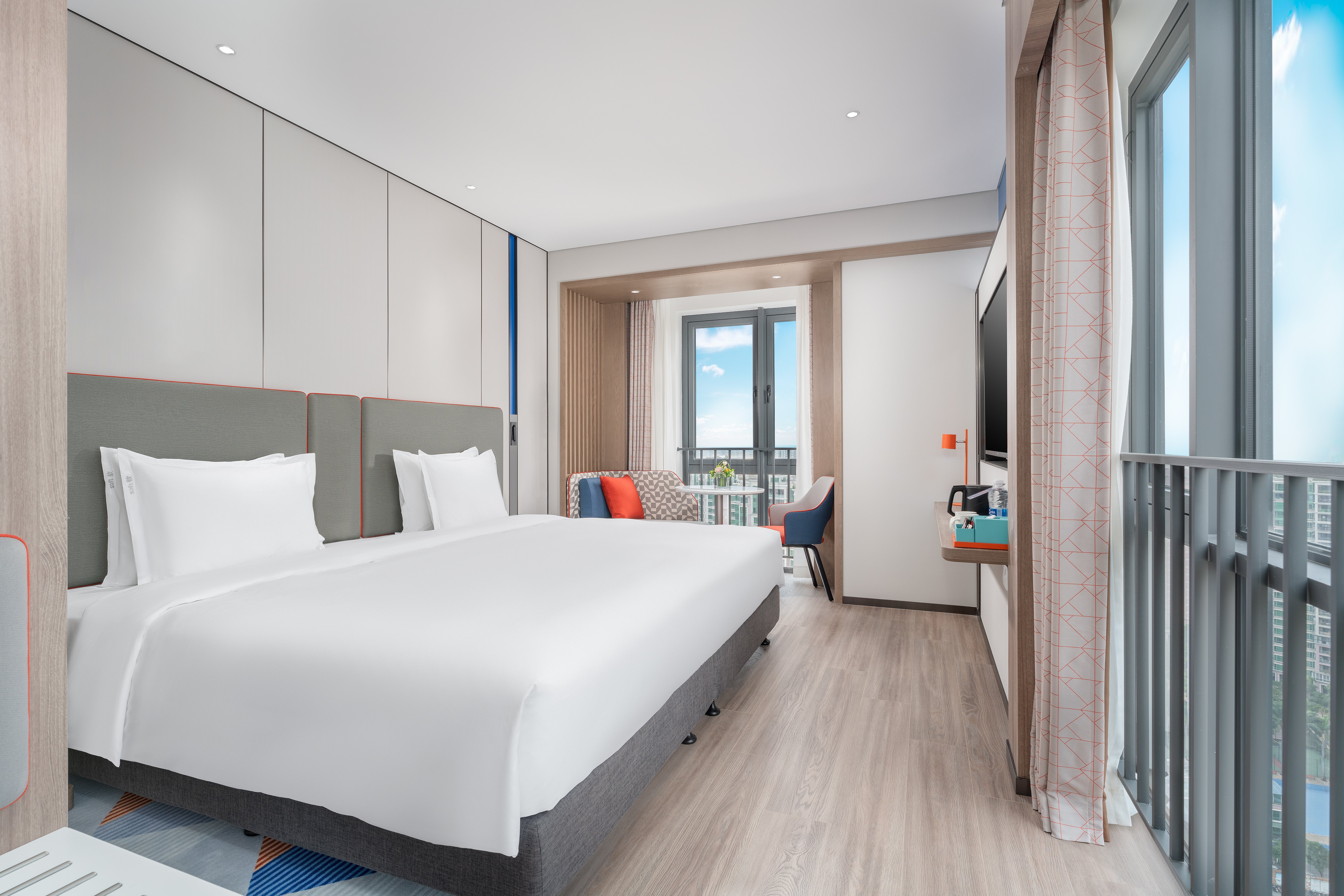 Hollywood, Standard, Twin Beds