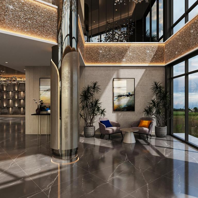 Lobby at Naviti Warwick Al Yarmouk Hotel, RIYADH