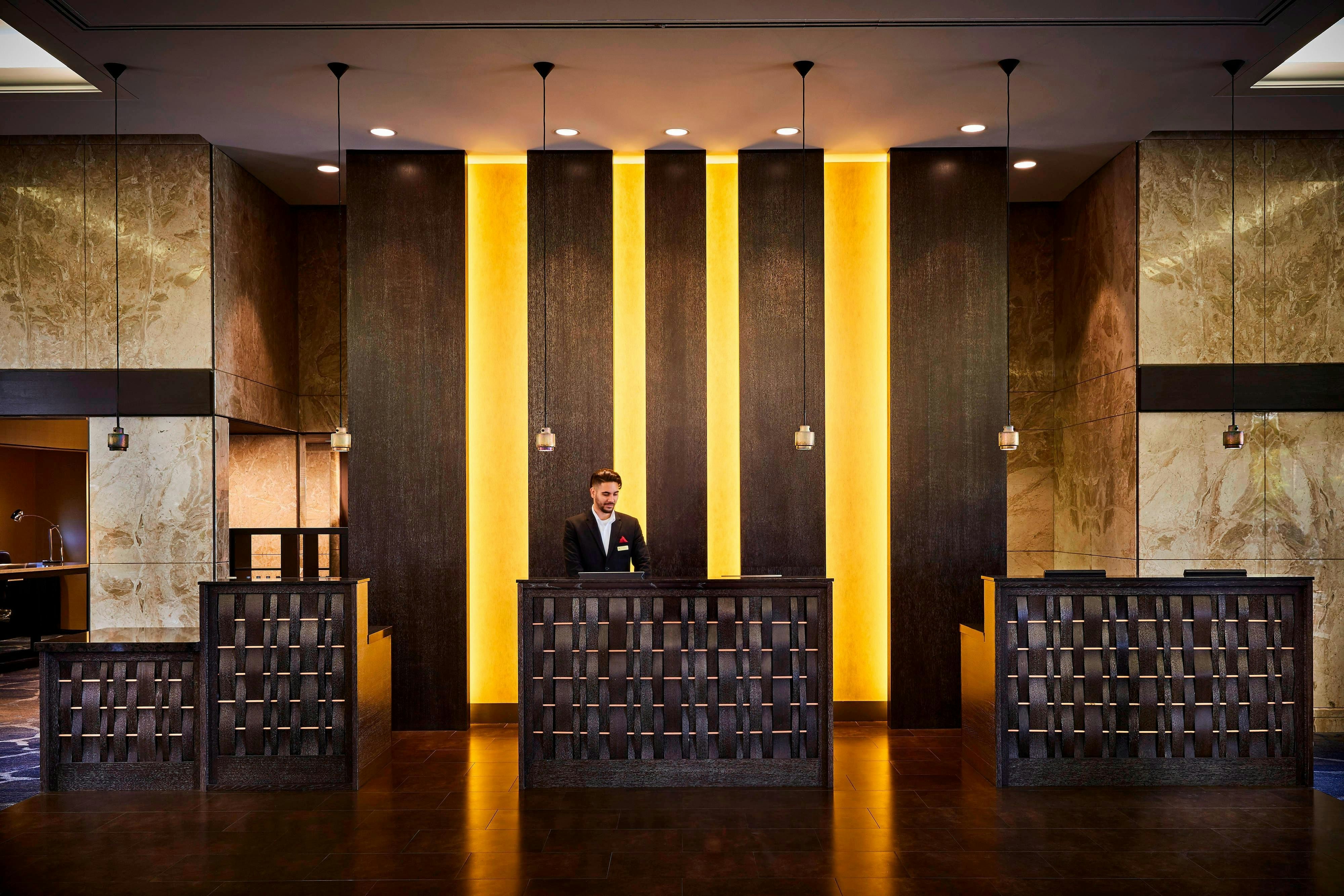 Lobby at Marriott Marina del Rey, MARINA DEL REY - CA