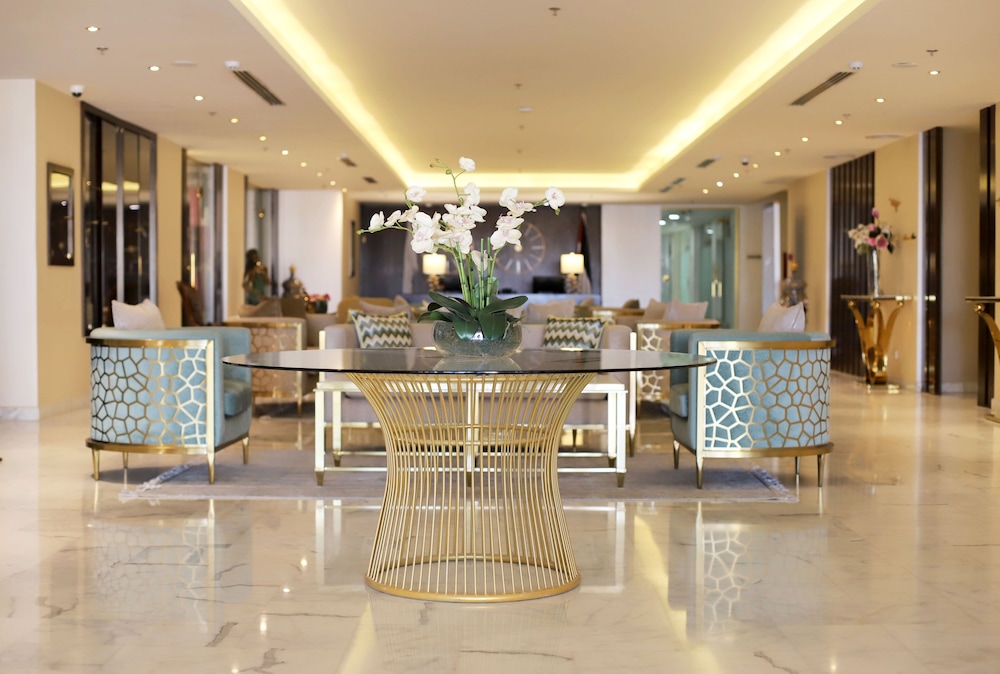 Lobby at The Sanrock Hotel, AMMAN