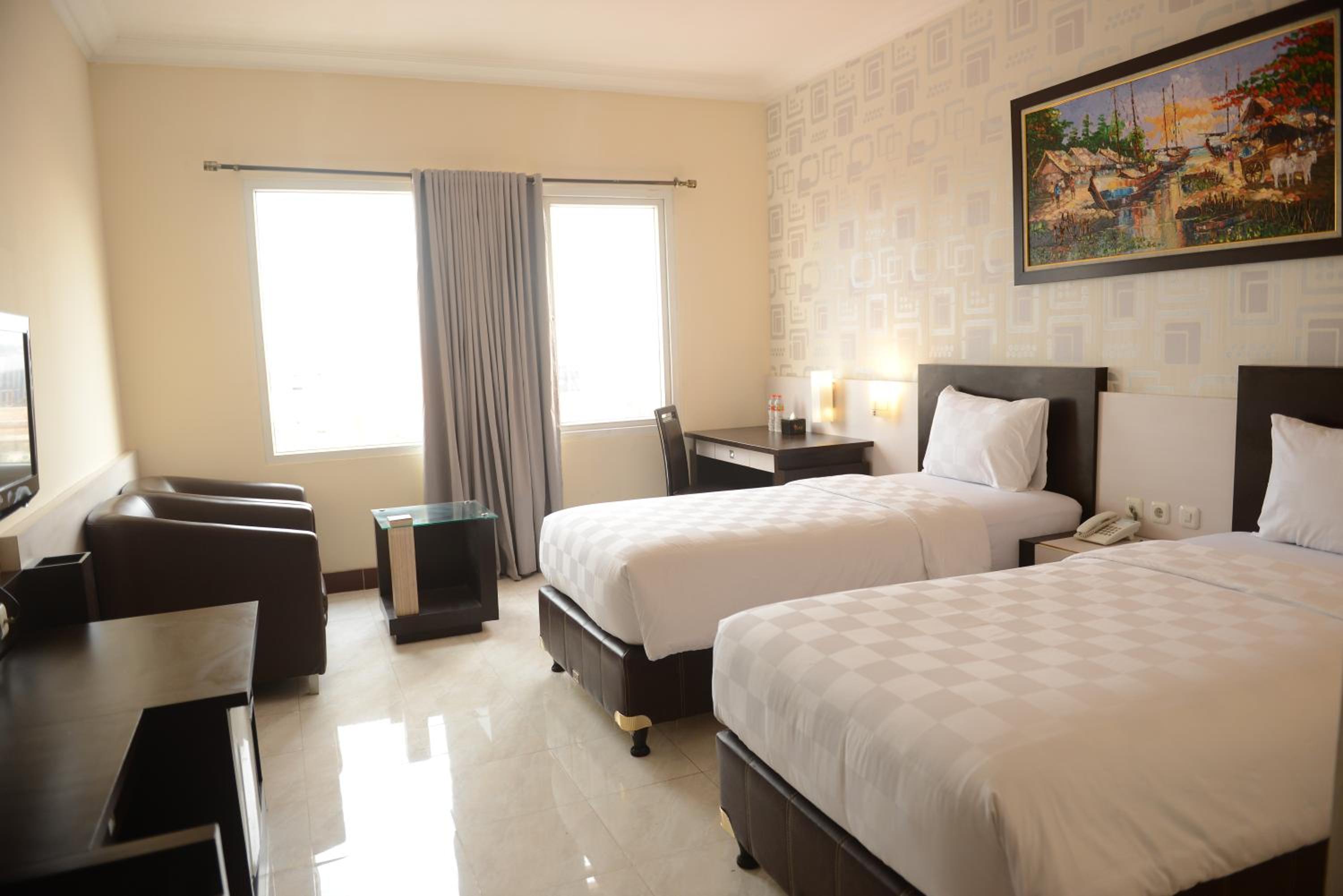 Semi Room, Deluxe, 2 Semi Double Beds