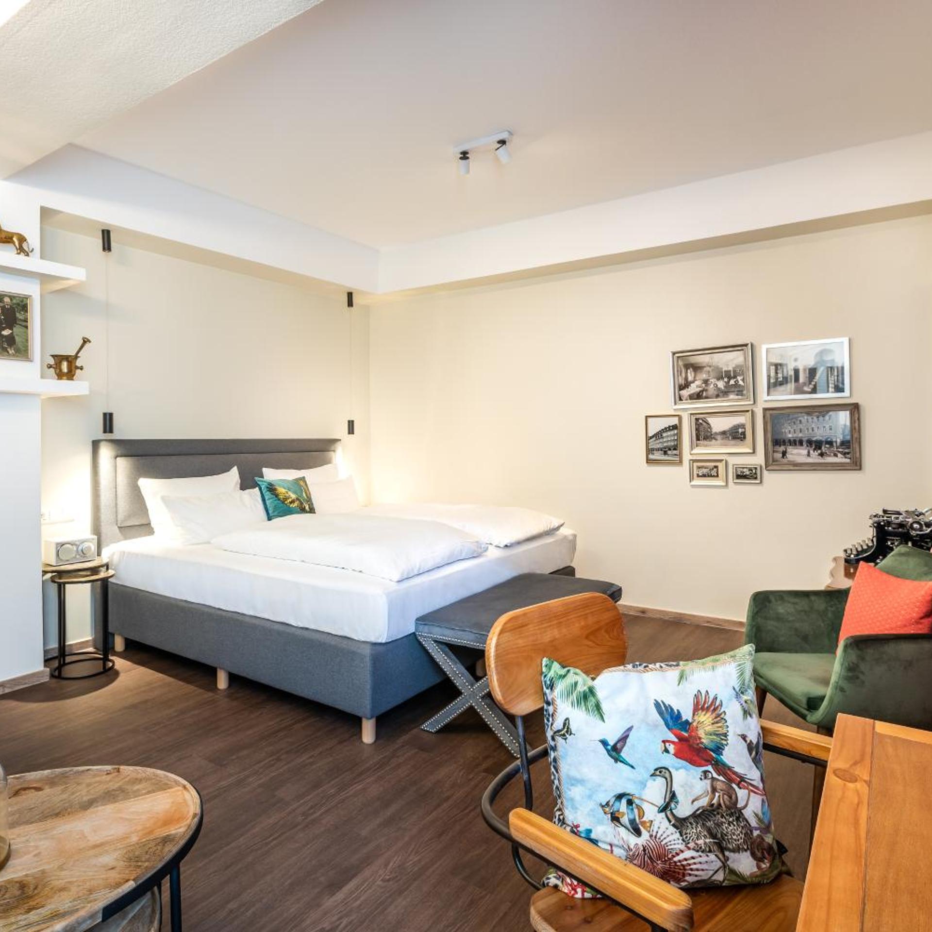 غرفة سوبيريور بسرير كينج، Hotel Wurzburger Hof 7/10