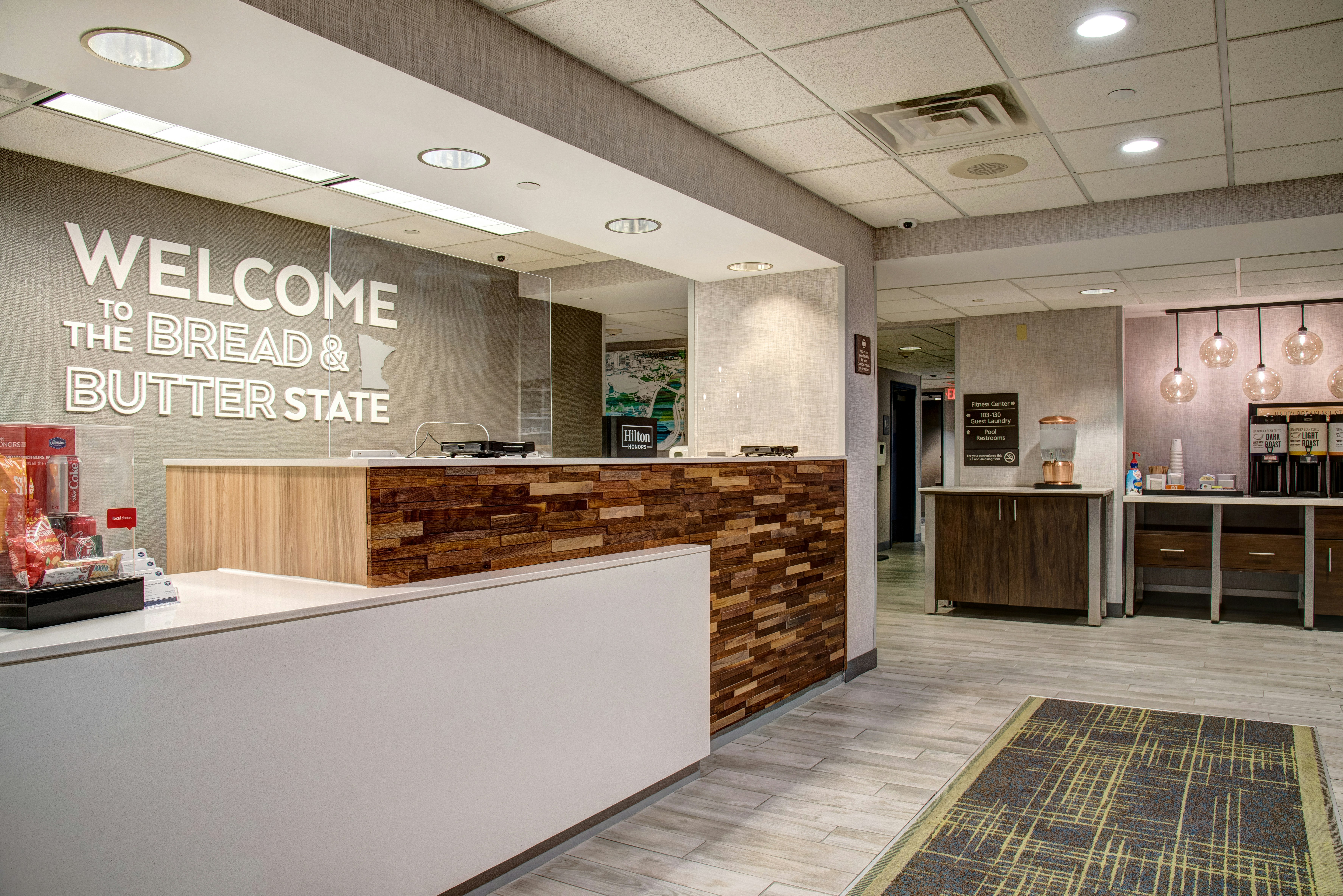 Lobby at Hampton Inn Rochester, ROCHESTER - MN
