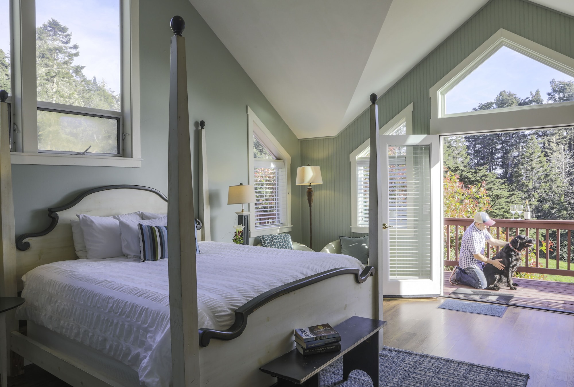 Pacific, Deluxe, King Bed, with View, Sofa