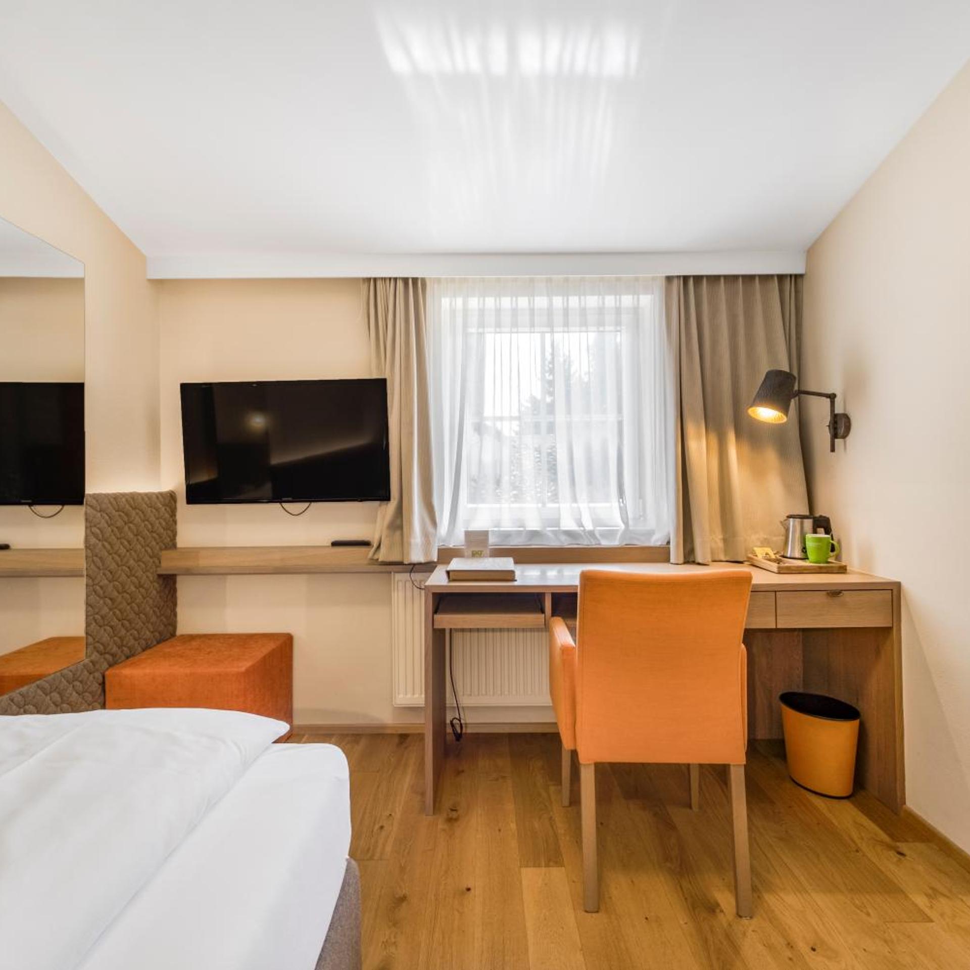 غرفة مفردة، Das Grune Hotel Zur Post - 100 Bio 2/19