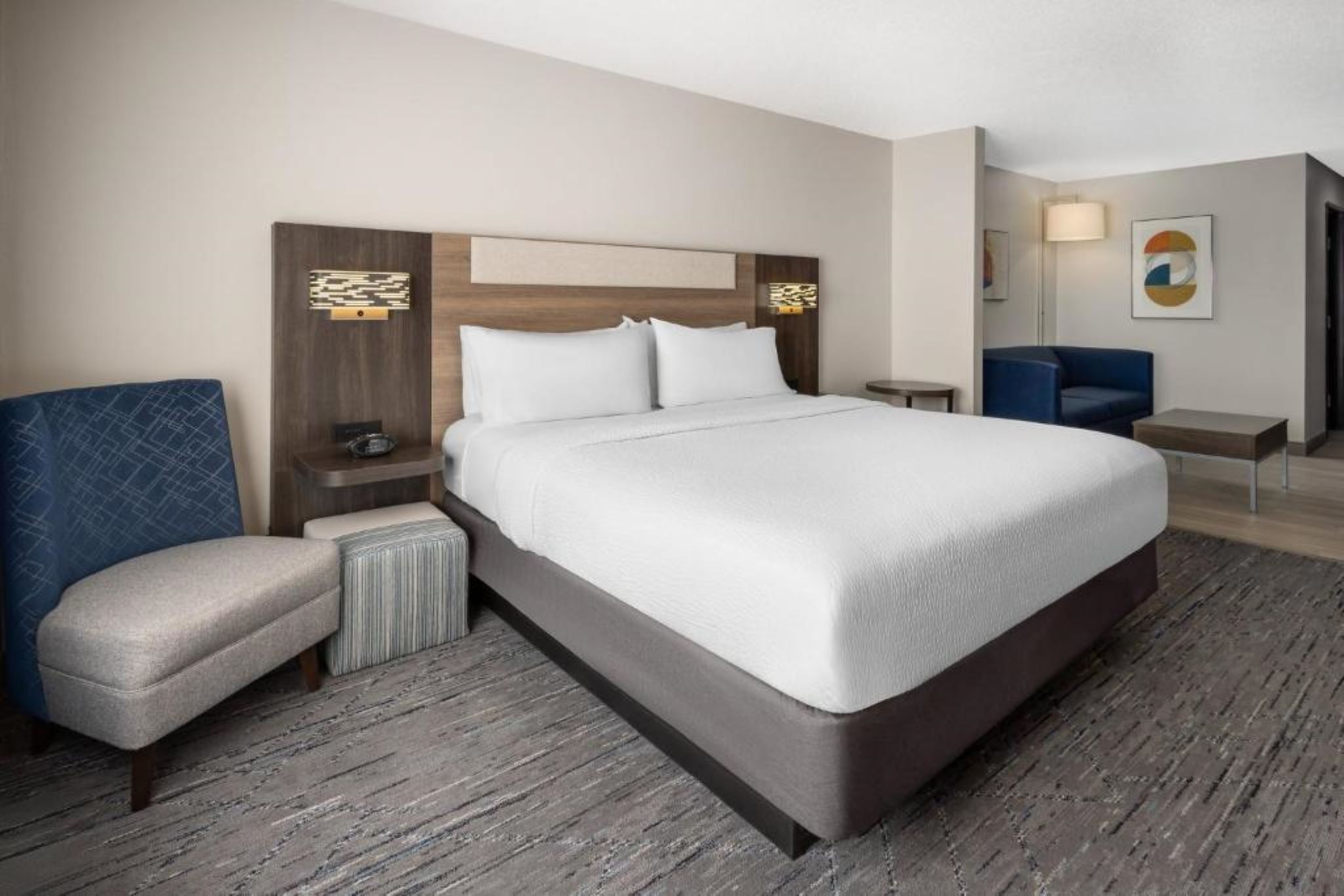 غرفة بسرير كينج لذوي الإعاقة، Holiday Inn Express Hotel Suites Meriden 3/4