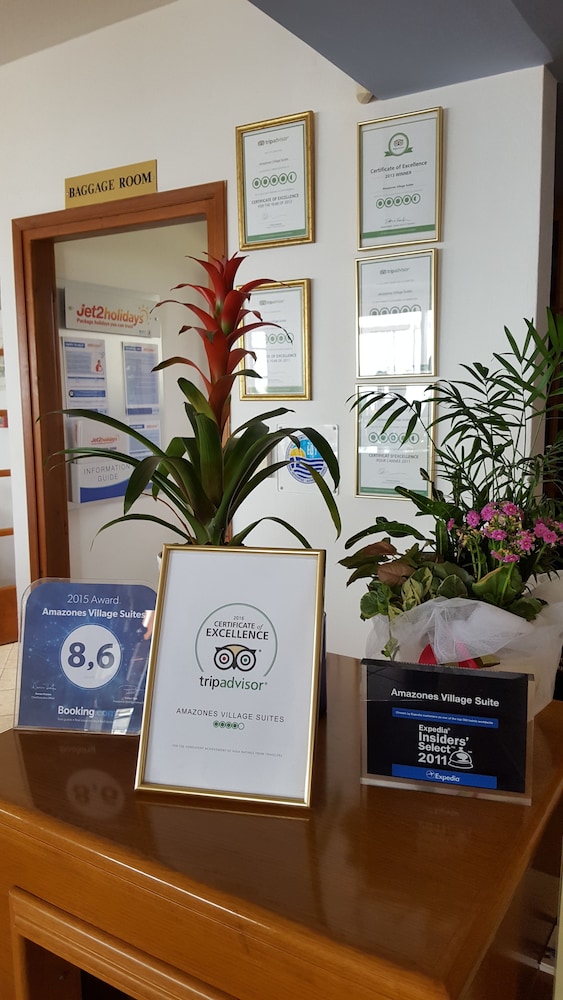 Lobby at Amazones Village Suites, HERSONISSOS