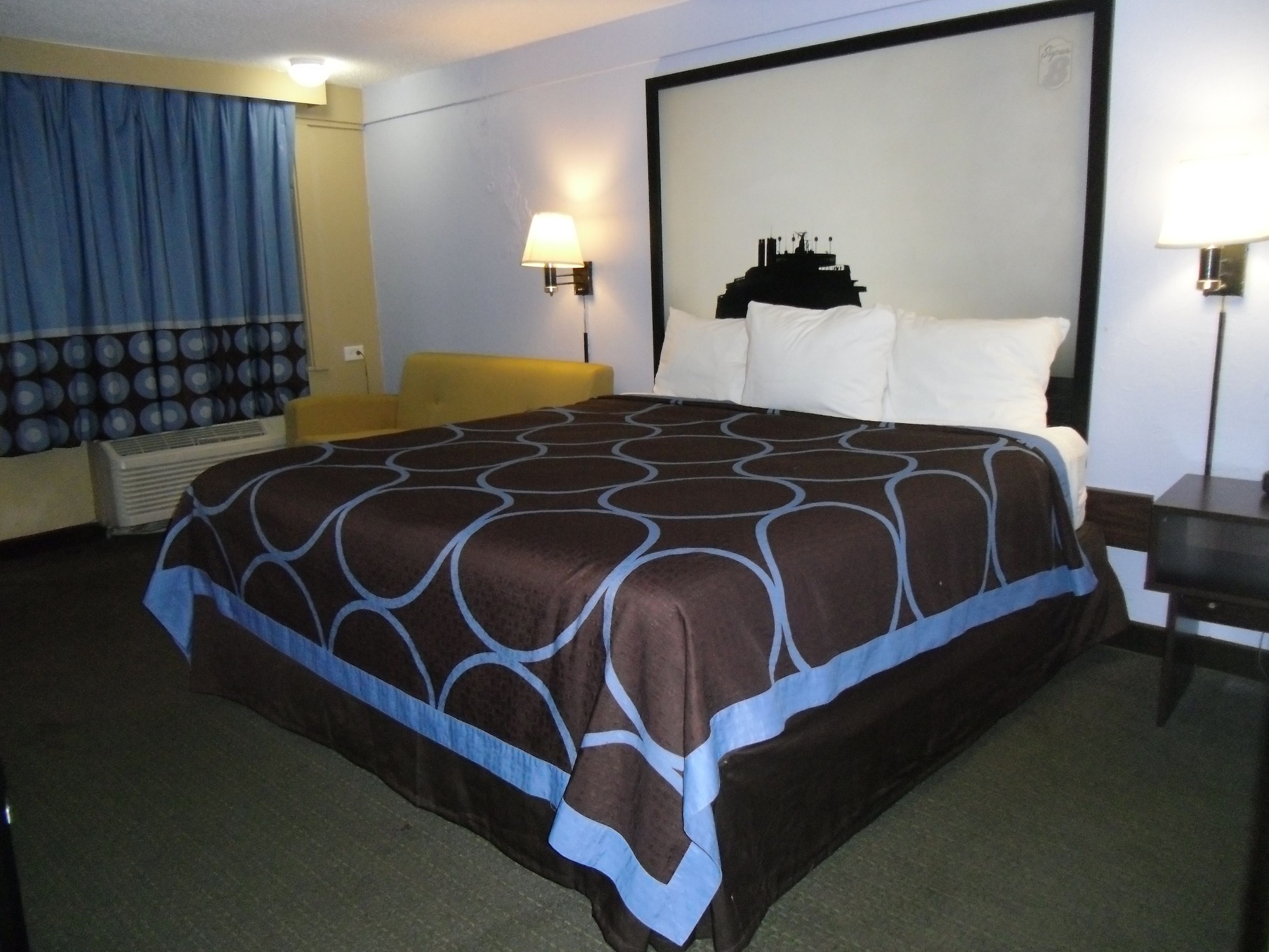 غرفة بسرير كينج، Super 8 By Wyndham Lantana West Palm Beach 9/10