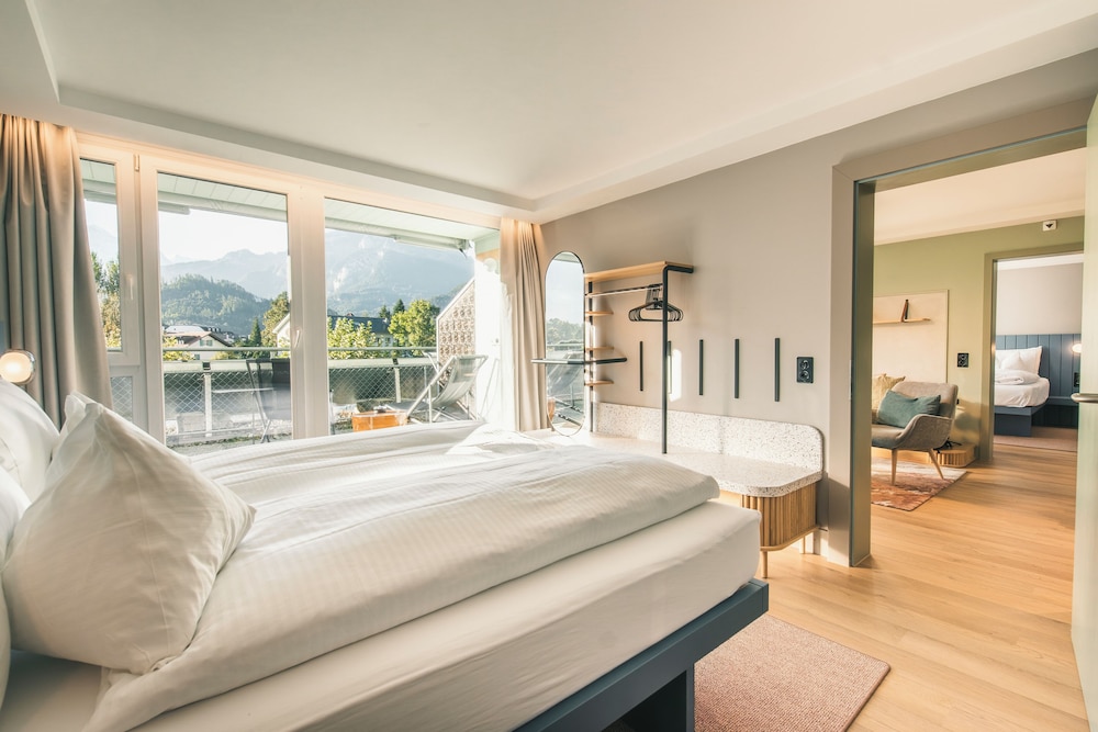 شقة فاخرة بسرير كوين وسريرين منفصلين، Aparthotel Goldey (ex Goldey Swiss Quality Hotel) 4/9
