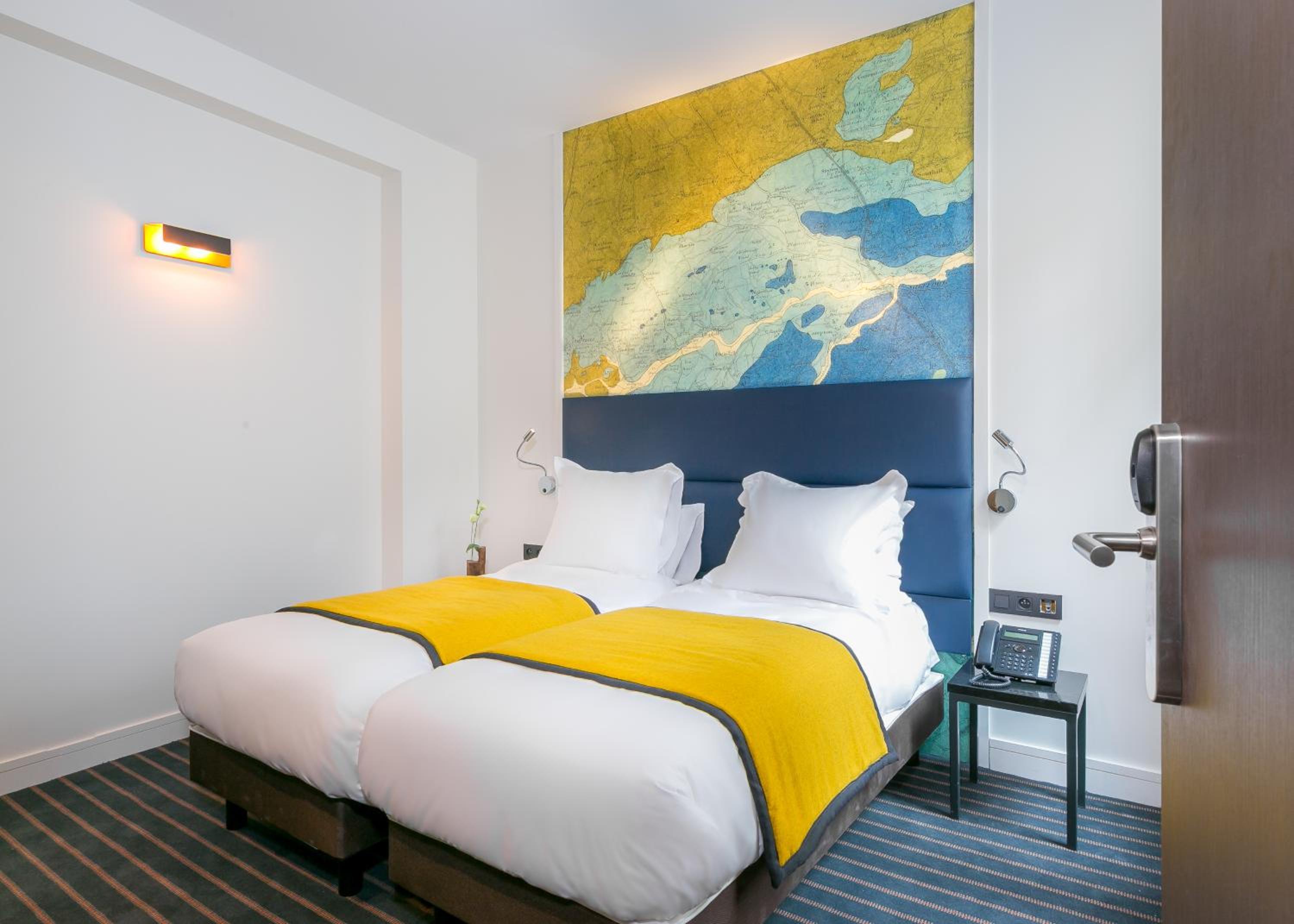 غرفة بسريرين منفصلين، Hotel Scarlett 4/10