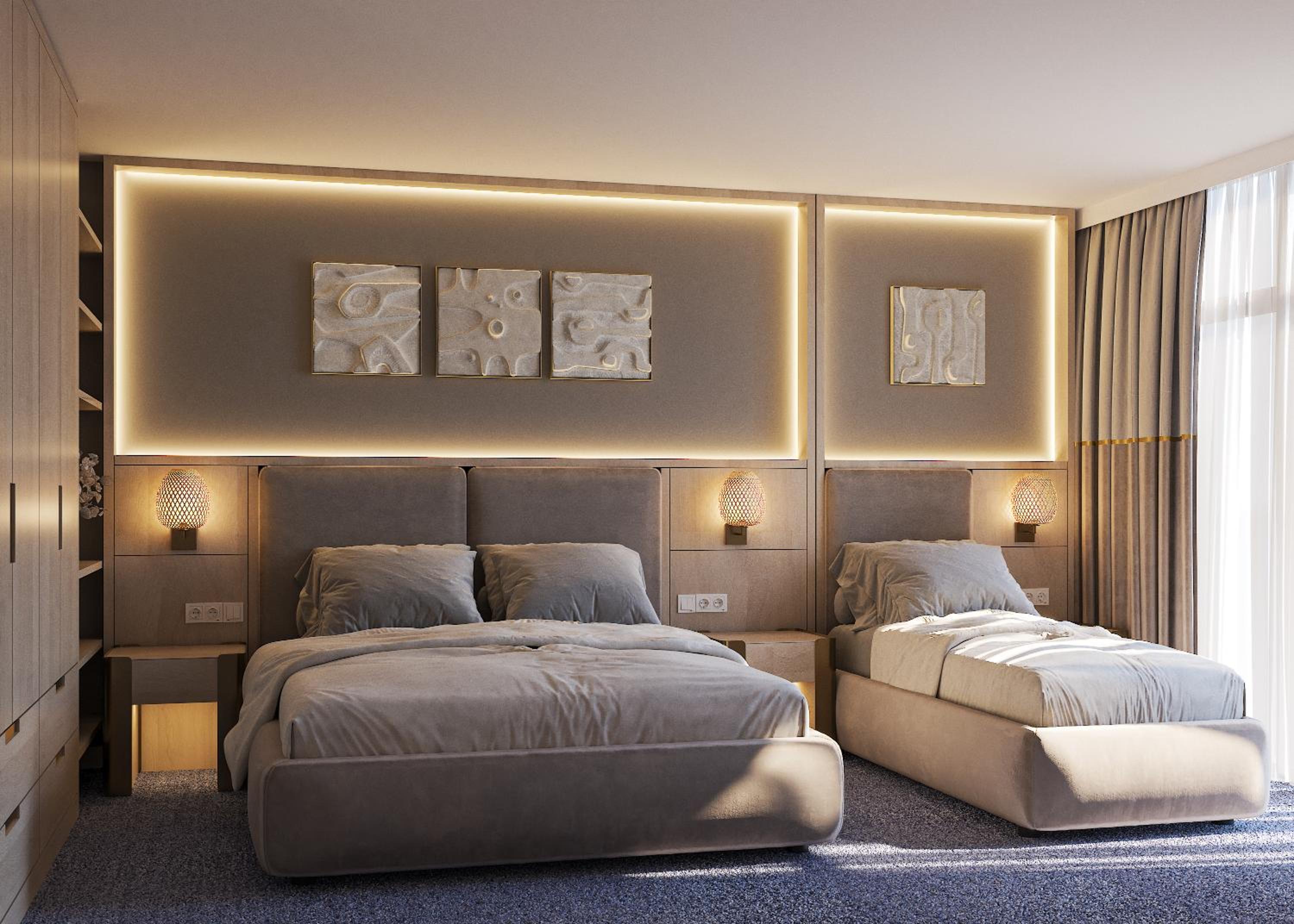 1 Bedroom, Deluxe, Apartment, Caesar Palace 2/5