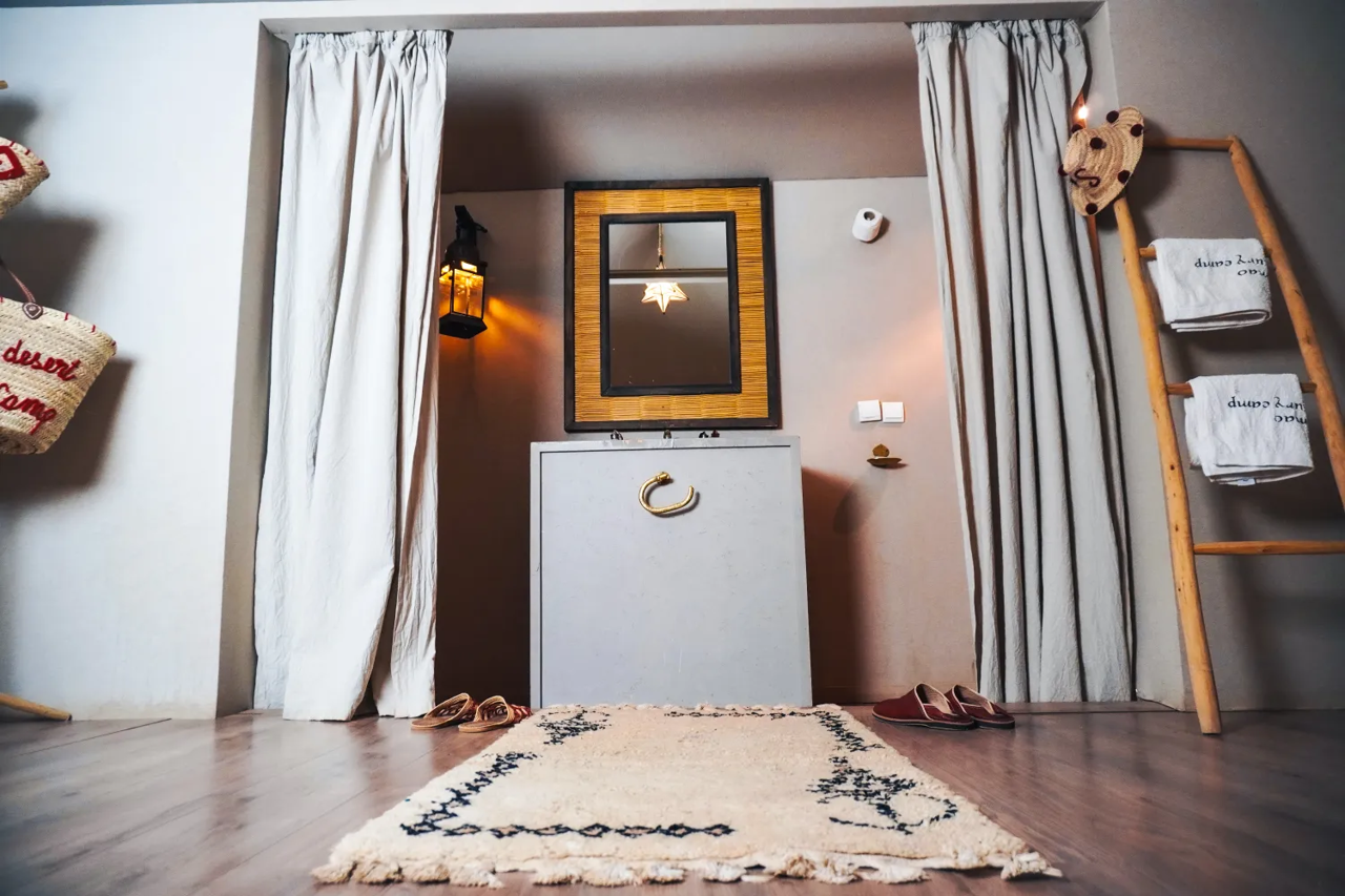 Lobby at Sanmao Desert Luxury Camp, MERZOUGA